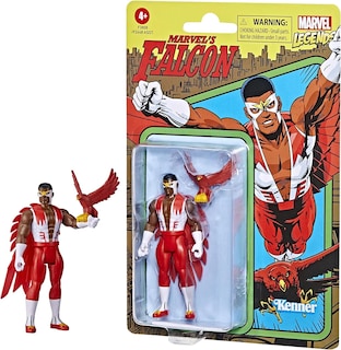 Foto 3 | Figura de Acción Marvel Legends Series Retro 375 Falcon - Venta Internacional