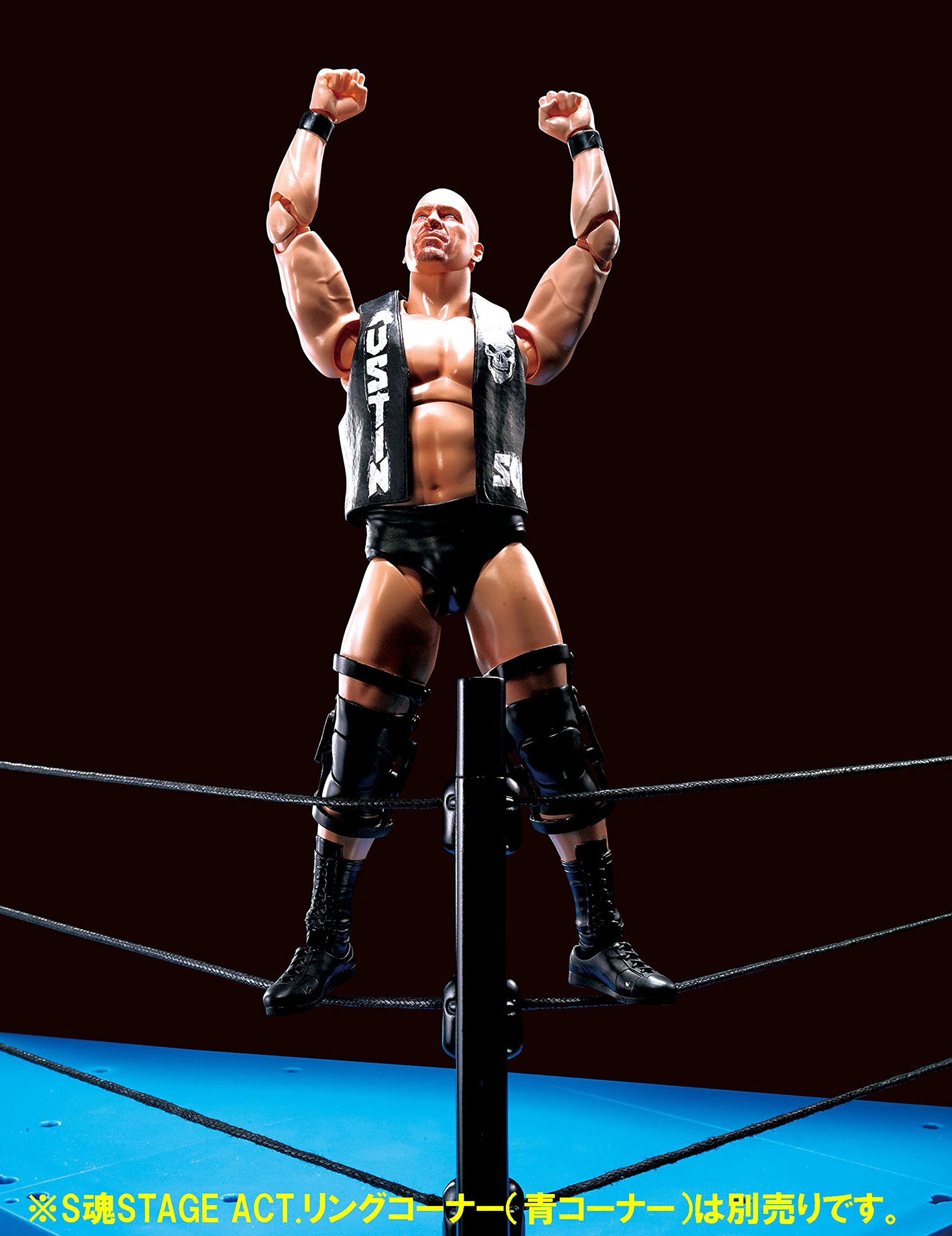 Foto 8 pulgar | Figura de Acción Bandai Tamashii Nations S.h. Figuarts Stone Cold - Venta Internacional