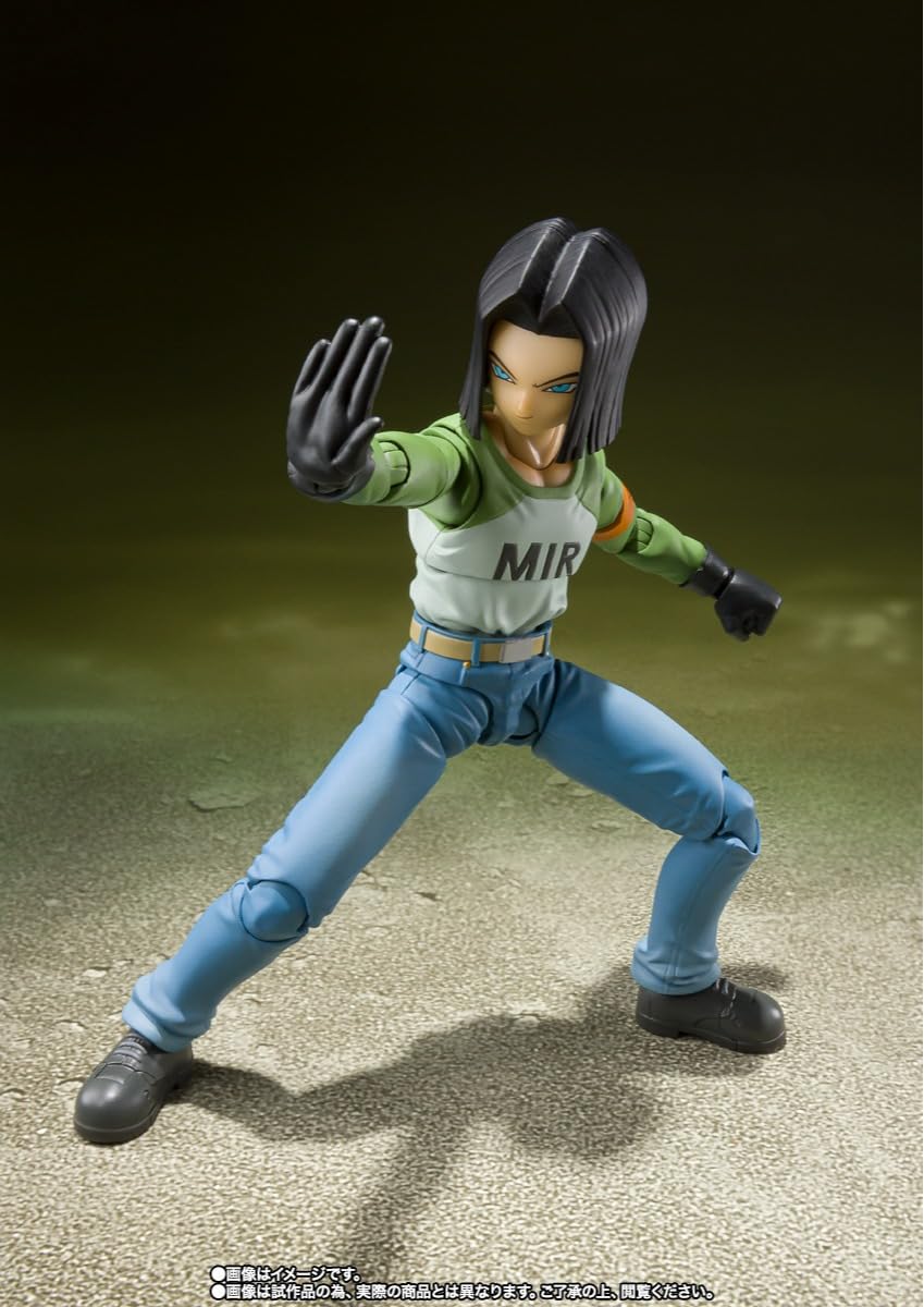 Foto 3 pulgar | Figura Bandai Android 17 Universe Survival Saga S.h. Figuarts - Venta Internacional