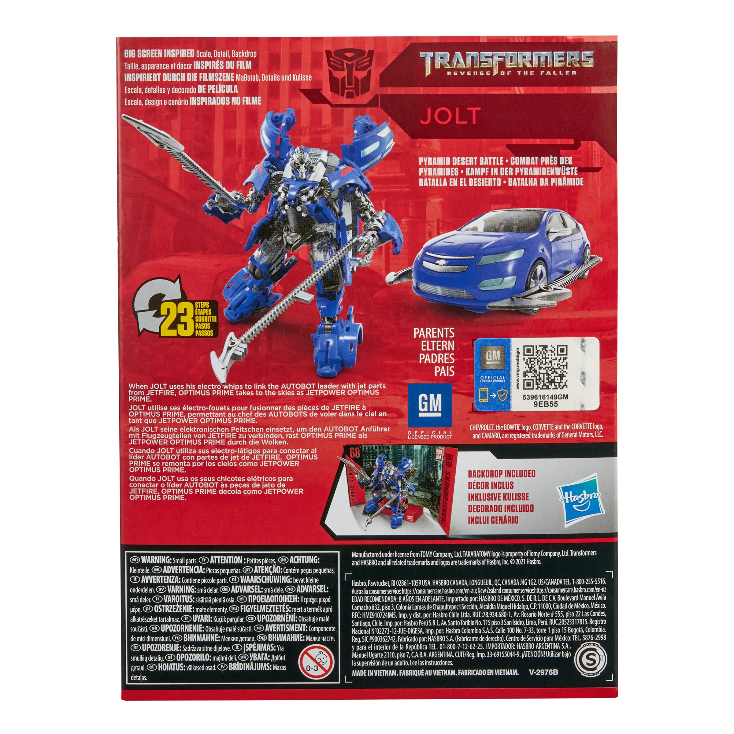 Foto 5 pulgar | Figura de Acción Transformers Studio Series 75 Jolt - Venta Internacional