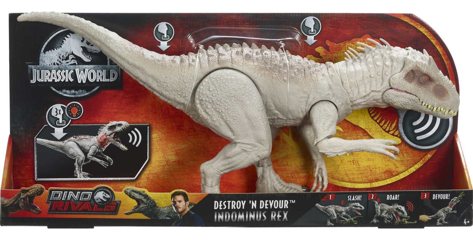 Foto 7 pulgar | Figura De Acción Jurassic World Destroy 'n Devour Indominus Rex - Venta Internacional.