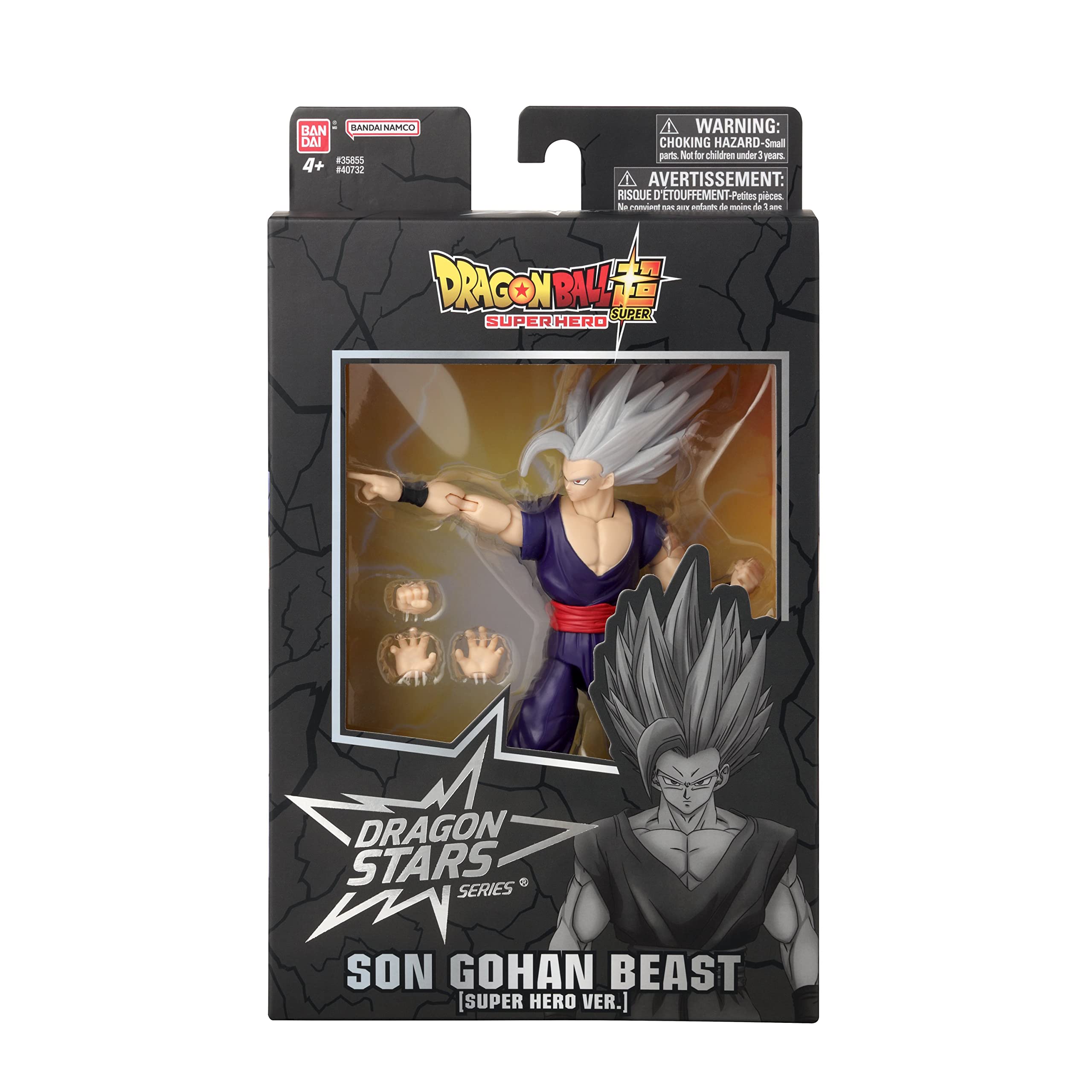 Foto 8 pulgar | Figura De Acción Dragon Ball Super Dragon Stars Son Gohan Beast - Venta Internacional.