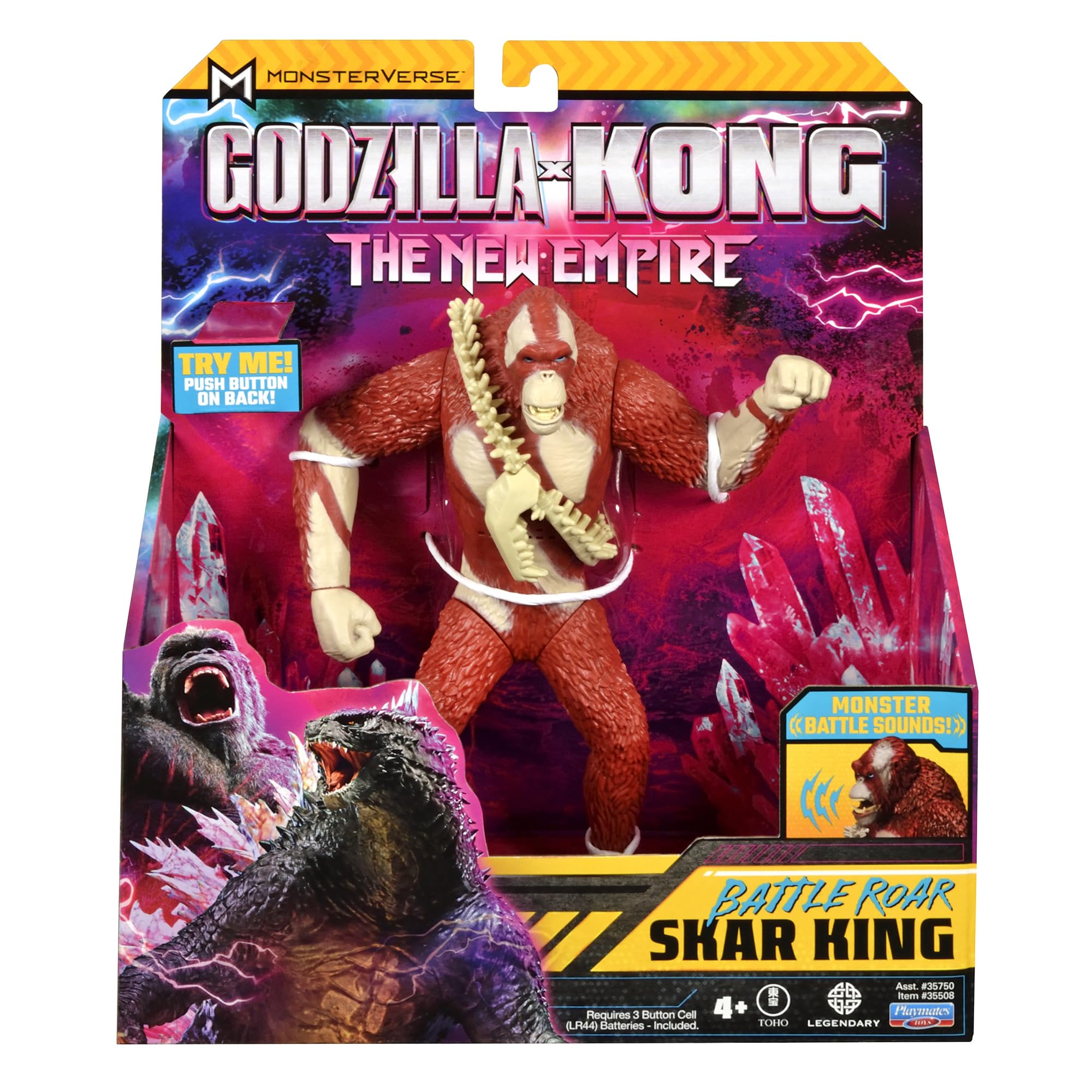 Foto 5 pulgar | Figura de Acción Playmates Toys Godzilla X Kong Skar King de 7 Pulgadas - Venta Internacional