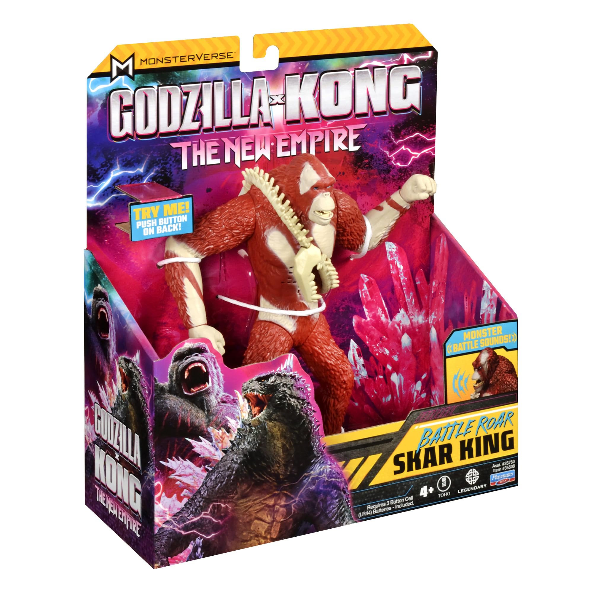 Foto 6 pulgar | Figura de Acción Playmates Toys Godzilla X Kong Skar King de 7 Pulgadas - Venta Internacional