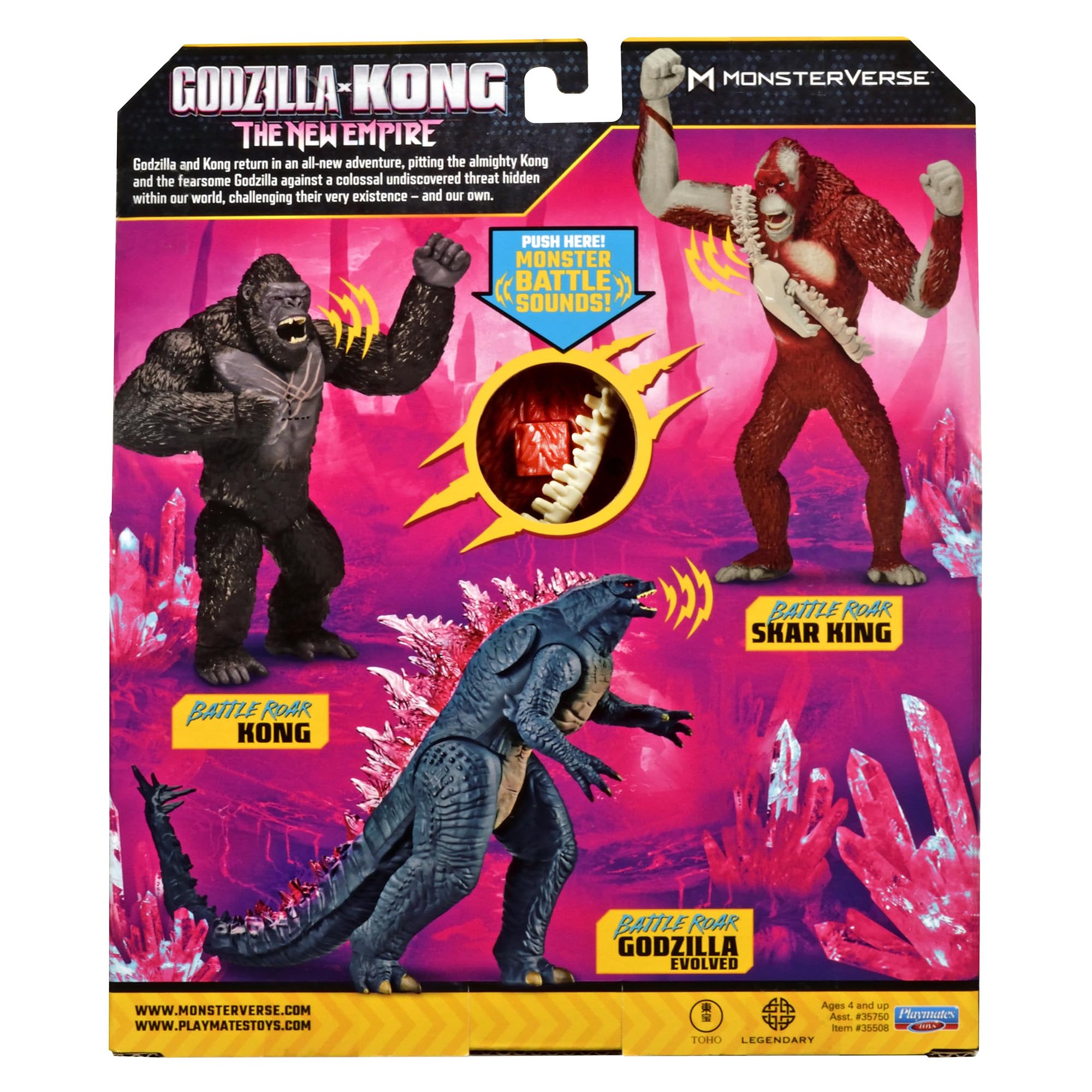 Foto 7 pulgar | Figura de Acción Playmates Toys Godzilla X Kong Skar King de 7 Pulgadas - Venta Internacional