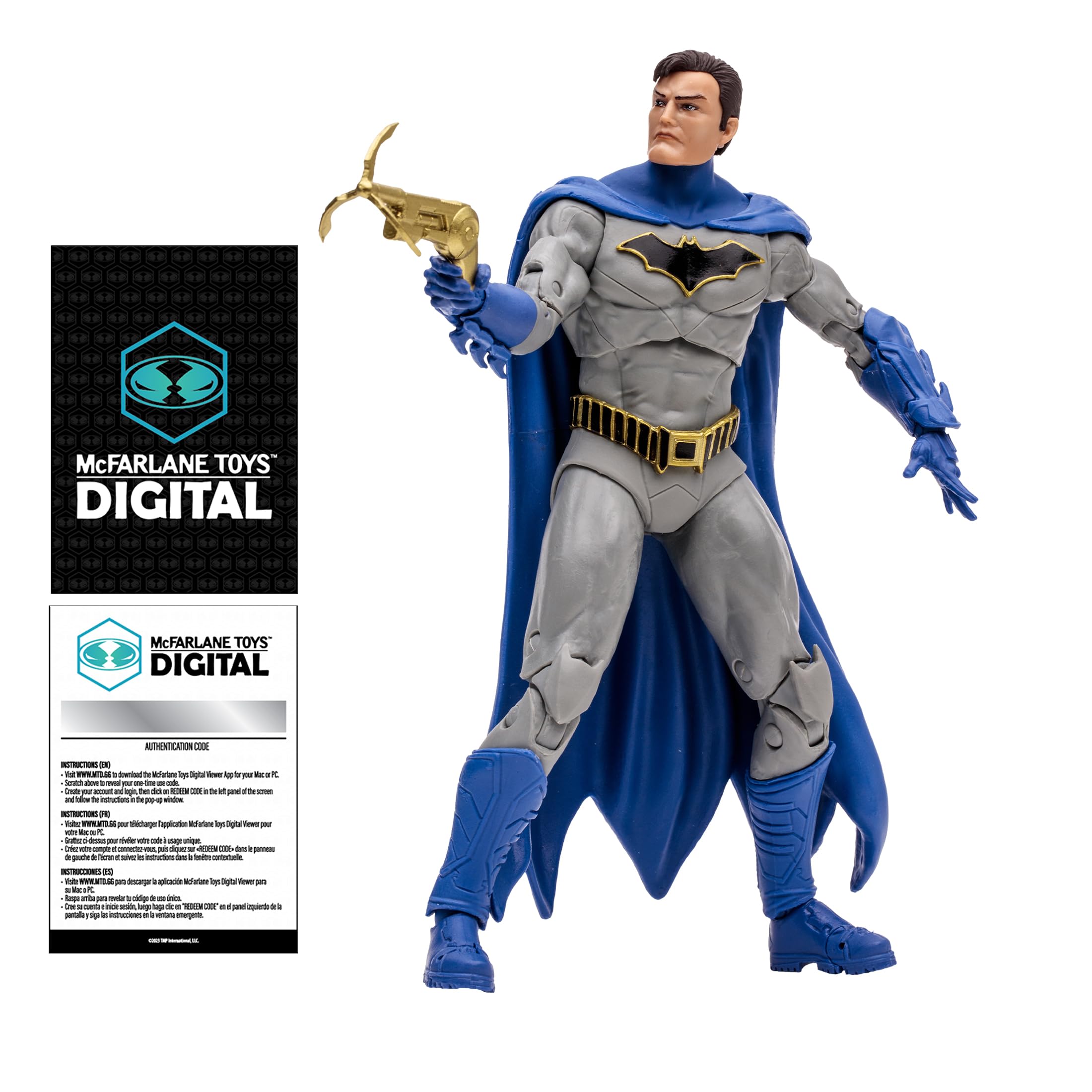Foto 6 pulgar | Figura Mcfarlane Toys Dc Direct Dc Rebirth Batman - Venta Internacional