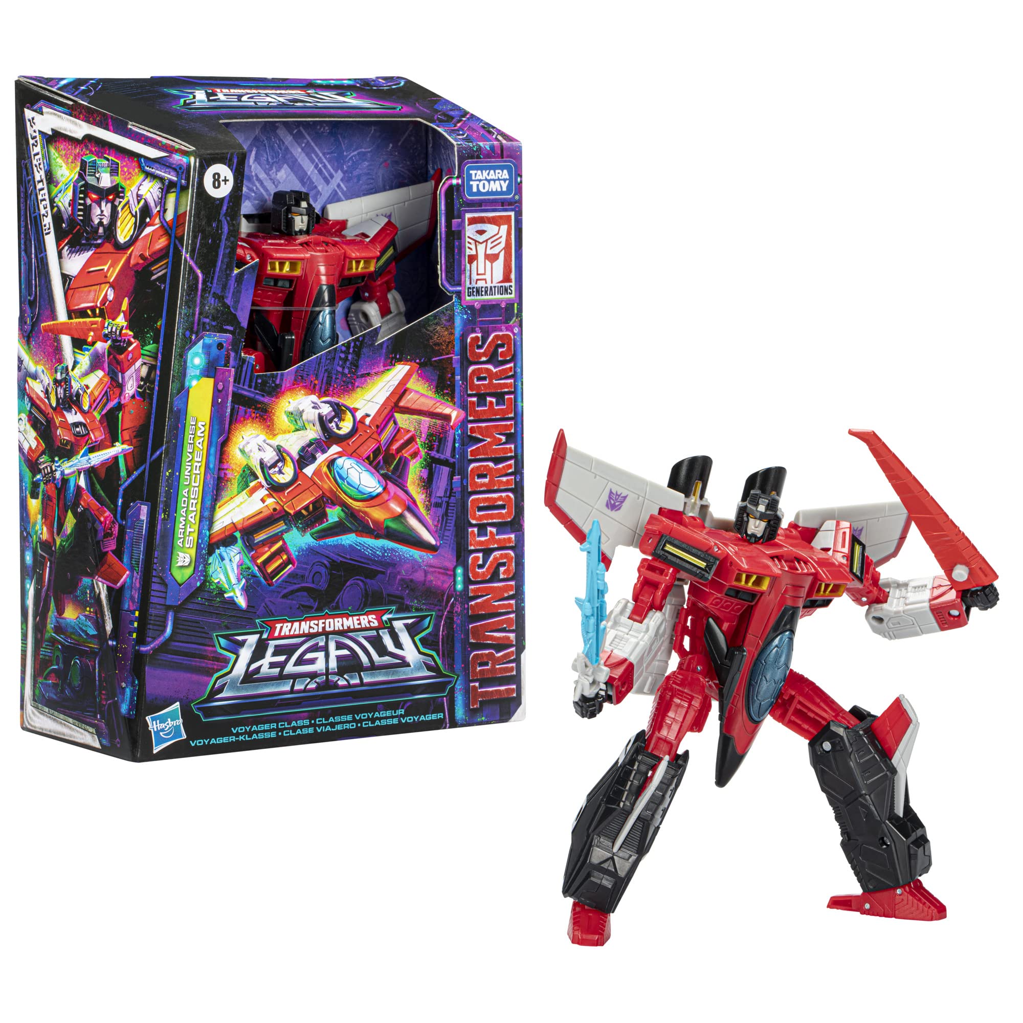 Foto 2 pulgar | Figura de Acción Transformers Generations Legacy Voyager - Venta Internacional