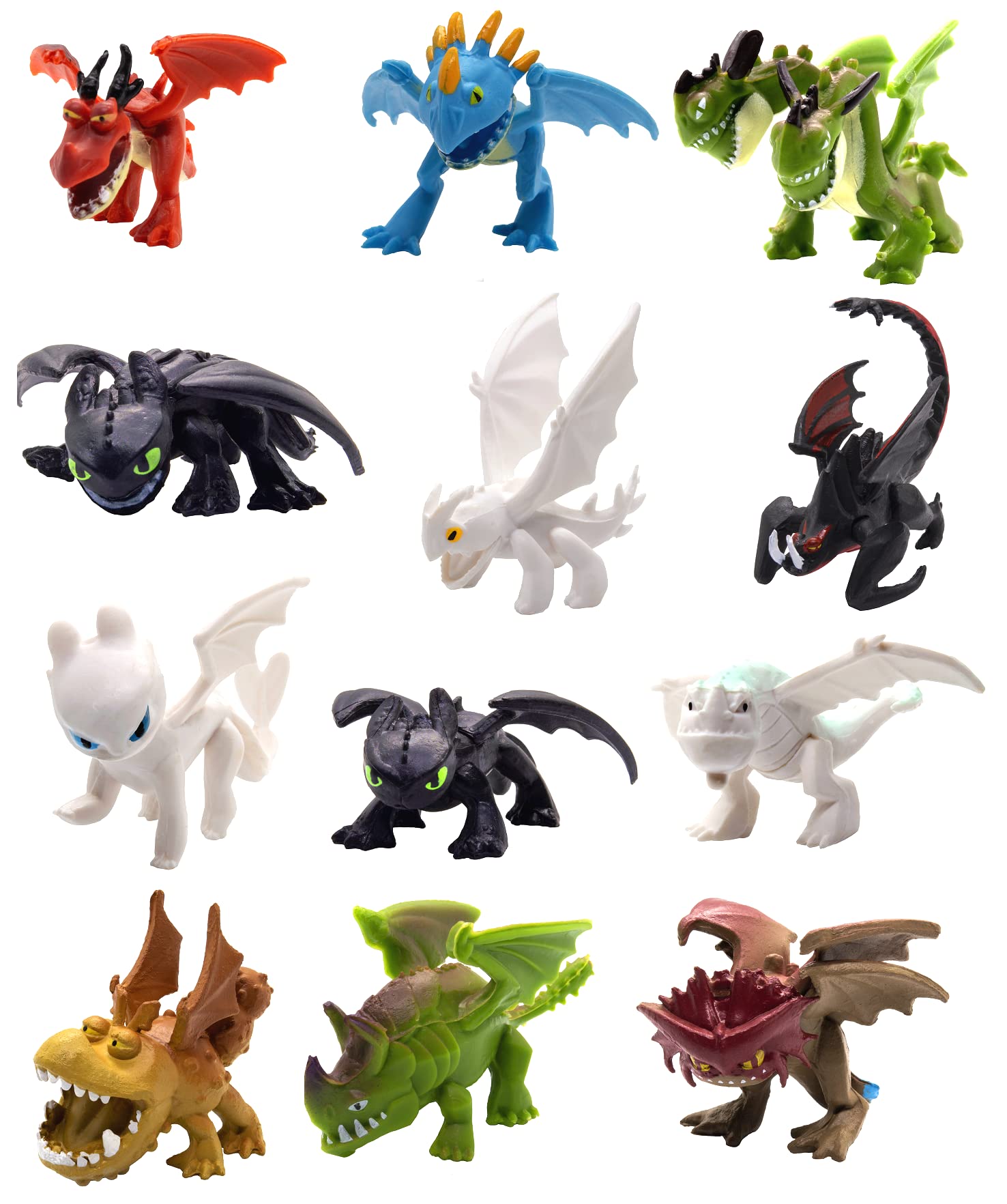 Foto 1 | Figuras Toysvill Dragones de Cómo Entrenar A tu Dragón 12 Piezas-Venta Internacional