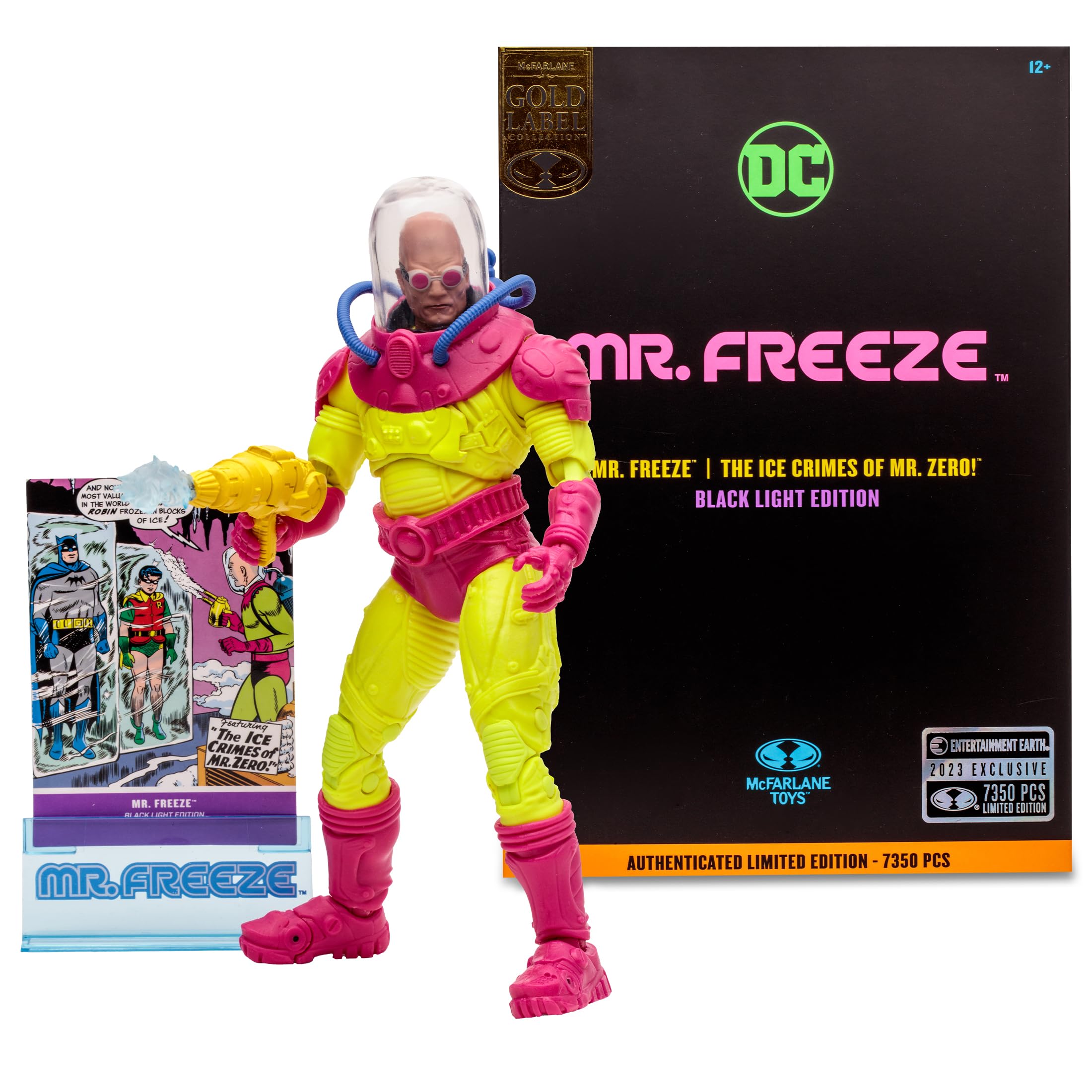 Foto 4 pulgar | Figura Mcfarlane Toys Dc Mr. Freeze Black Light - Venta Internacional