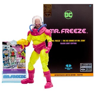 Foto 3 | Figura Mcfarlane Toys Dc Mr. Freeze Black Light - Venta Internacional