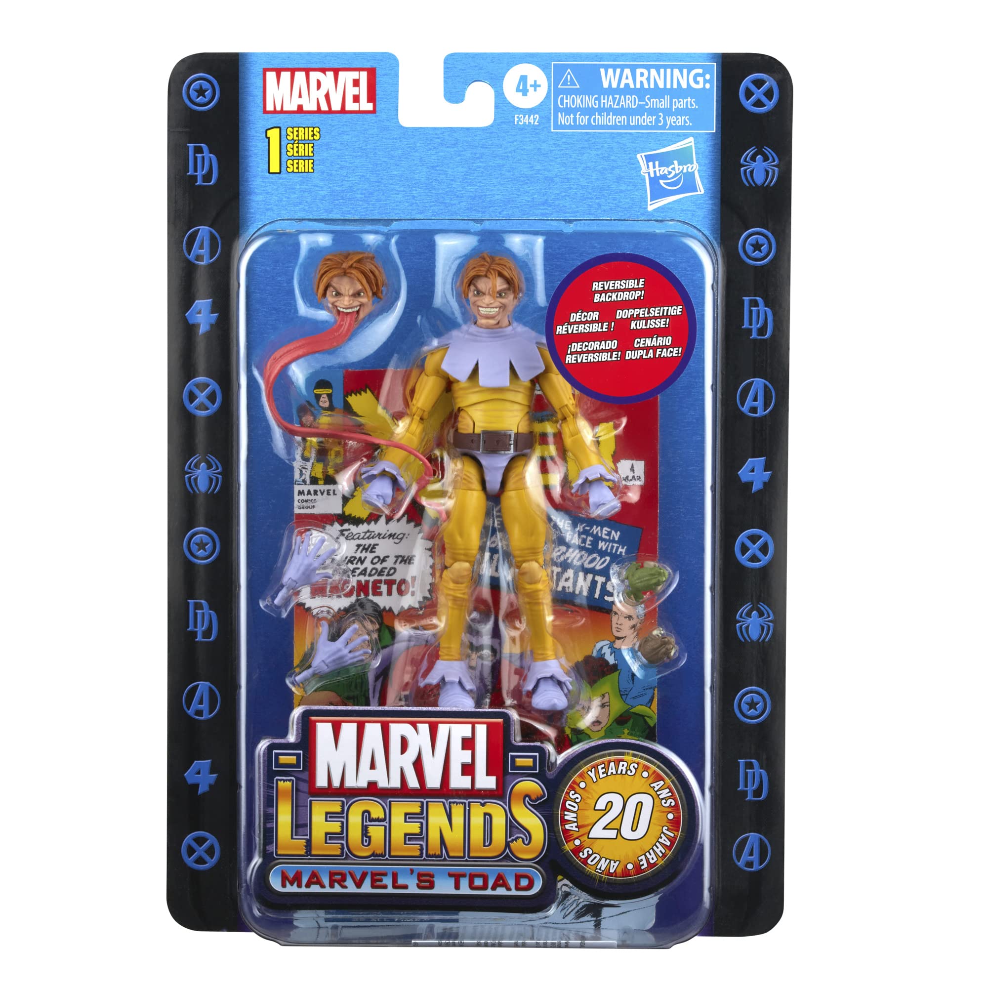 Foto 6 pulgar | Figura de Acción Marvel Legends 20th Anniversary Toad 15 cm - Venta Internacional