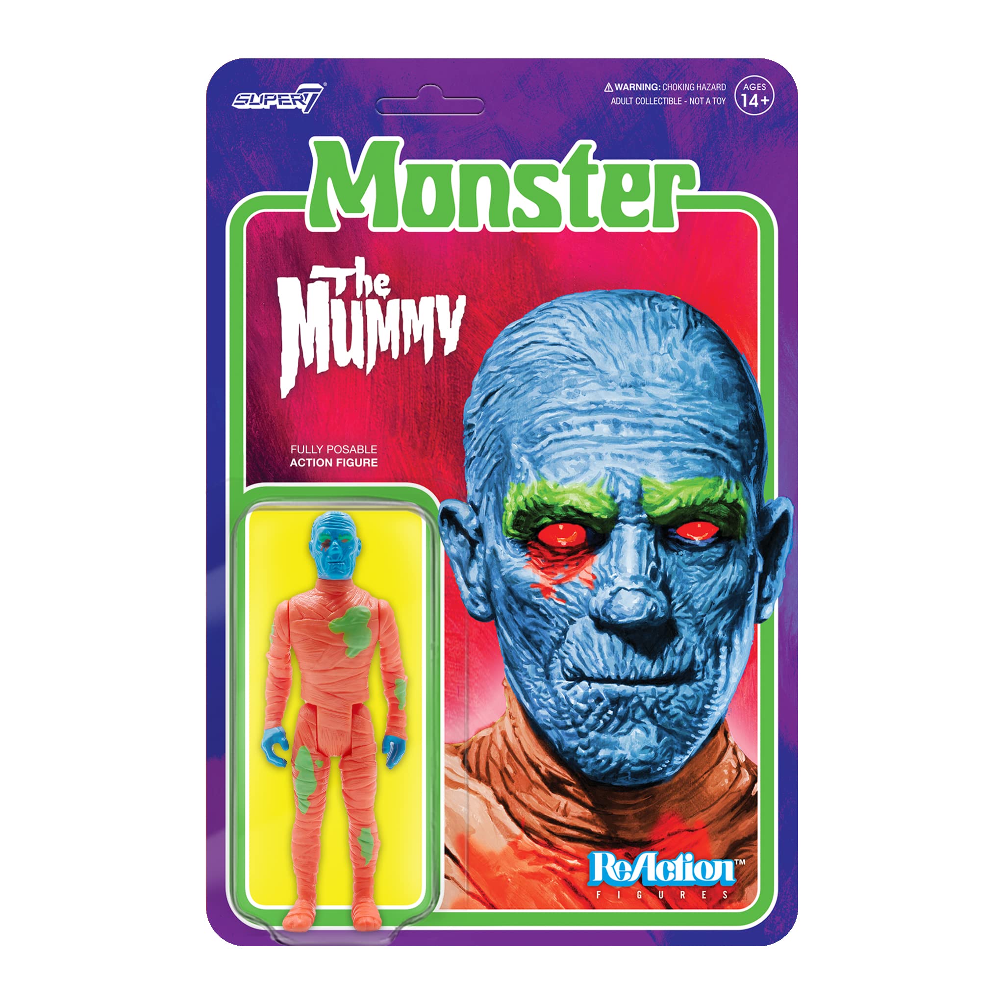 Figura De Acción Super7 Universal Monsters The Mummy, 9,5 Cm - Venta Internacional.
