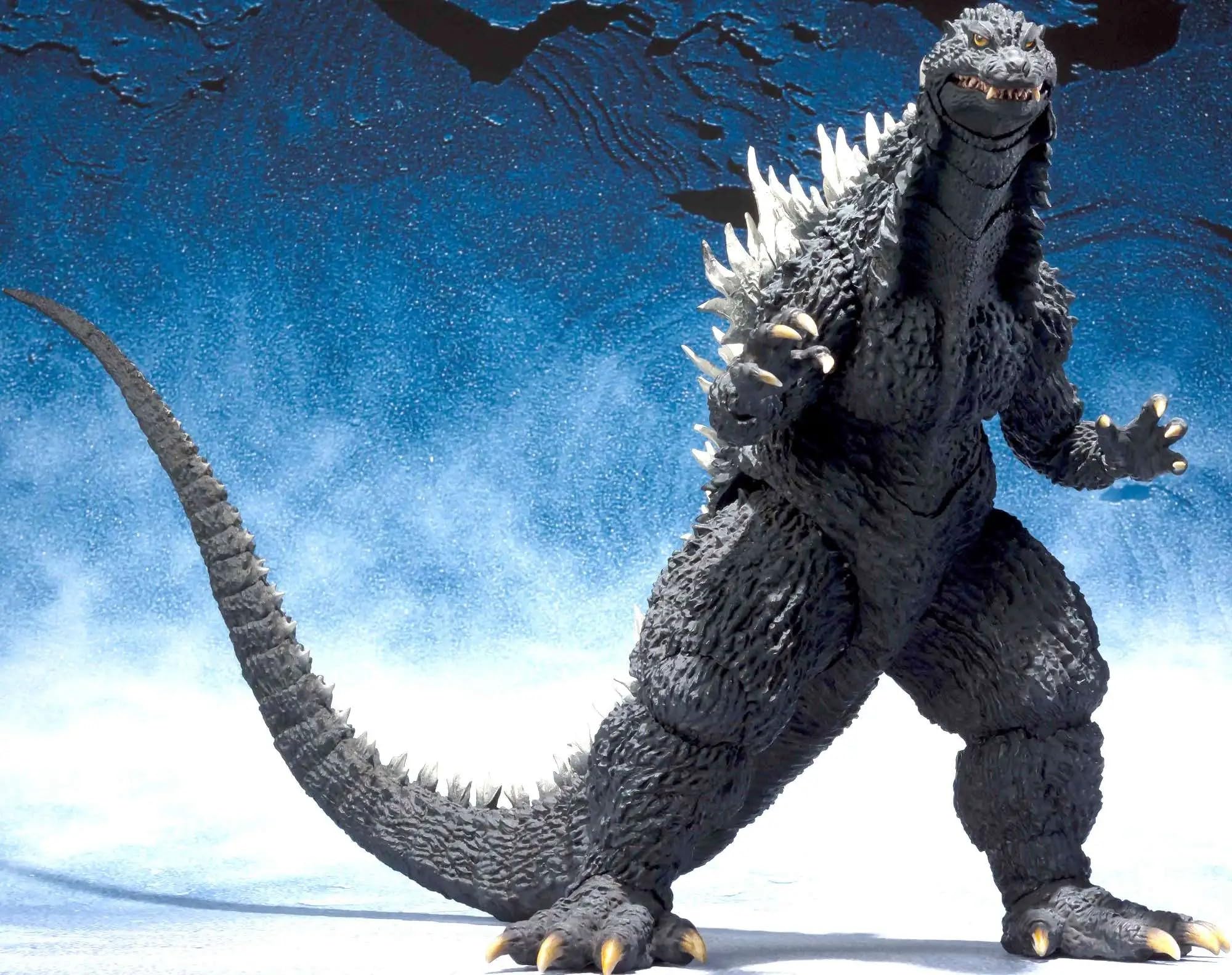Foto 4 pulgar | Figura De Acción Godzilla  De Tamashii Nations 2002 18 Cm - Venta Internacional.