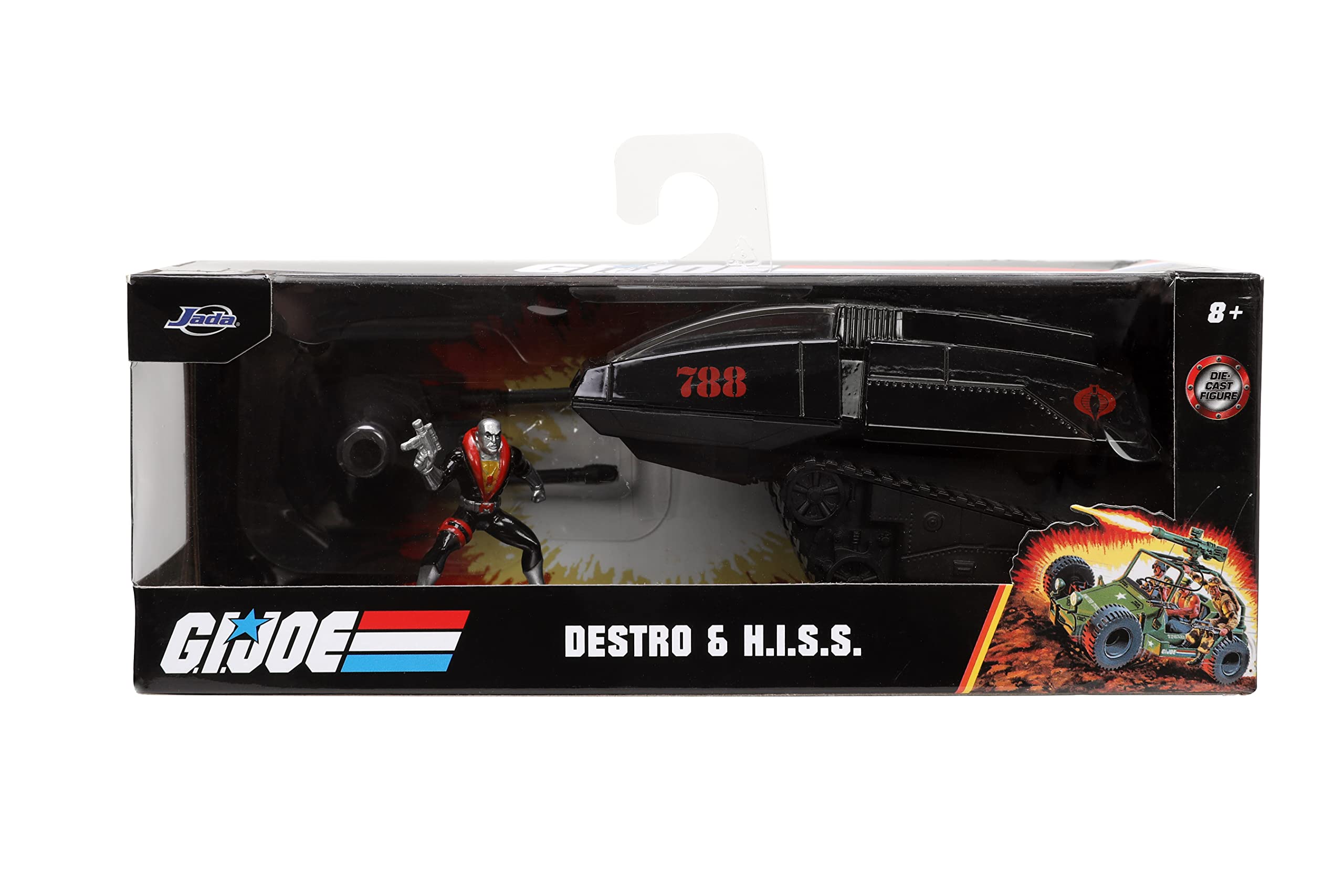 Foto 3 pulgar | Figura H.i.s.s. 1:32 Jada Toys con 1.65" Destro de Coche Fundido a Presión G.i. Joe - Venta Internacional