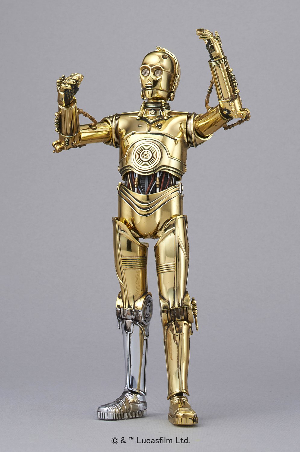 Foto 4 pulgar | Figura de Acción Bandai Hobby Star Wars 1/12 C-3po Character - Venta Internacional