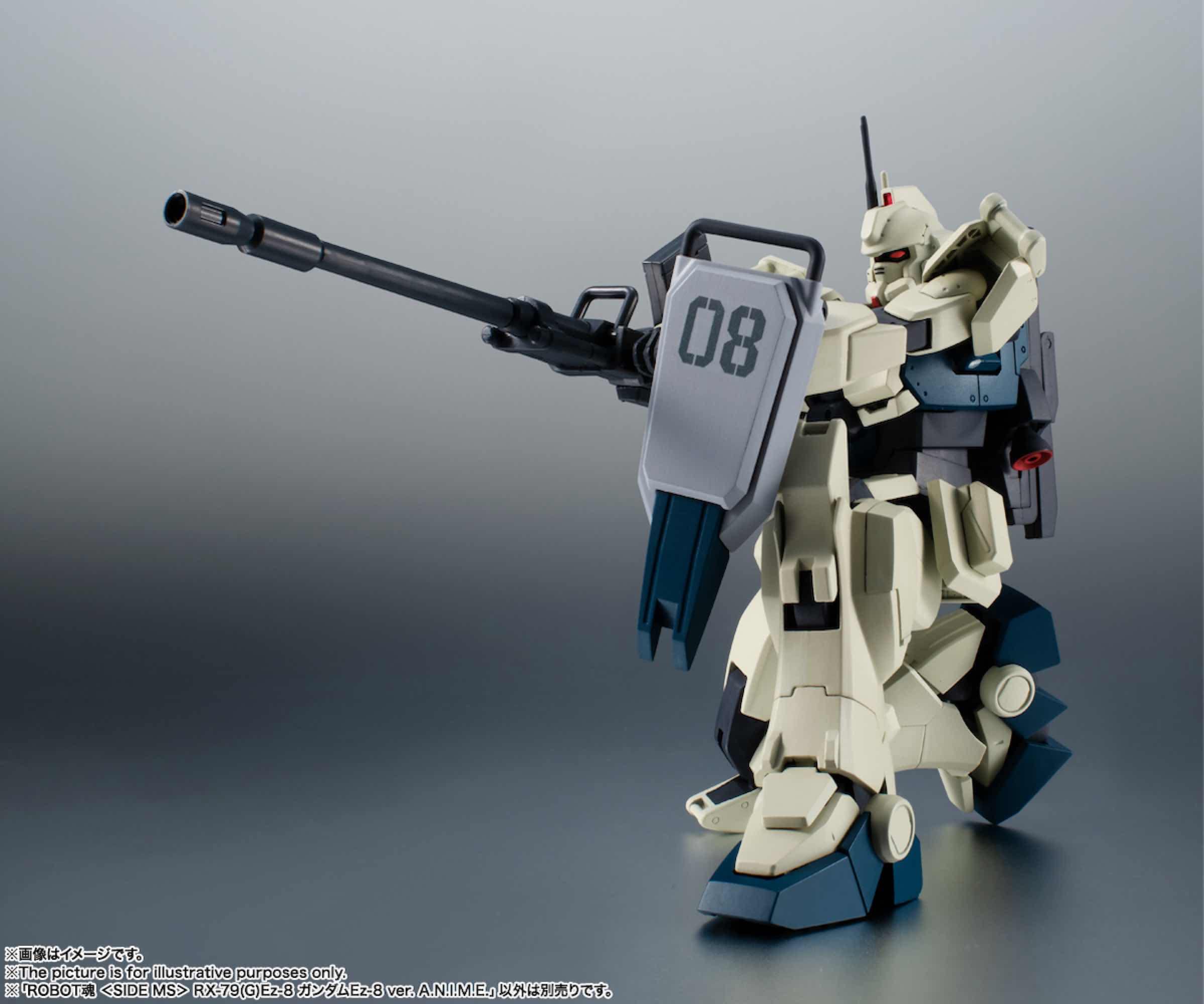 Foto 3 pulgar | Figura de Acción Tamashii Nations Mobile Suit Gundam RX-79 (G) EZ-8 - Venta Internacional