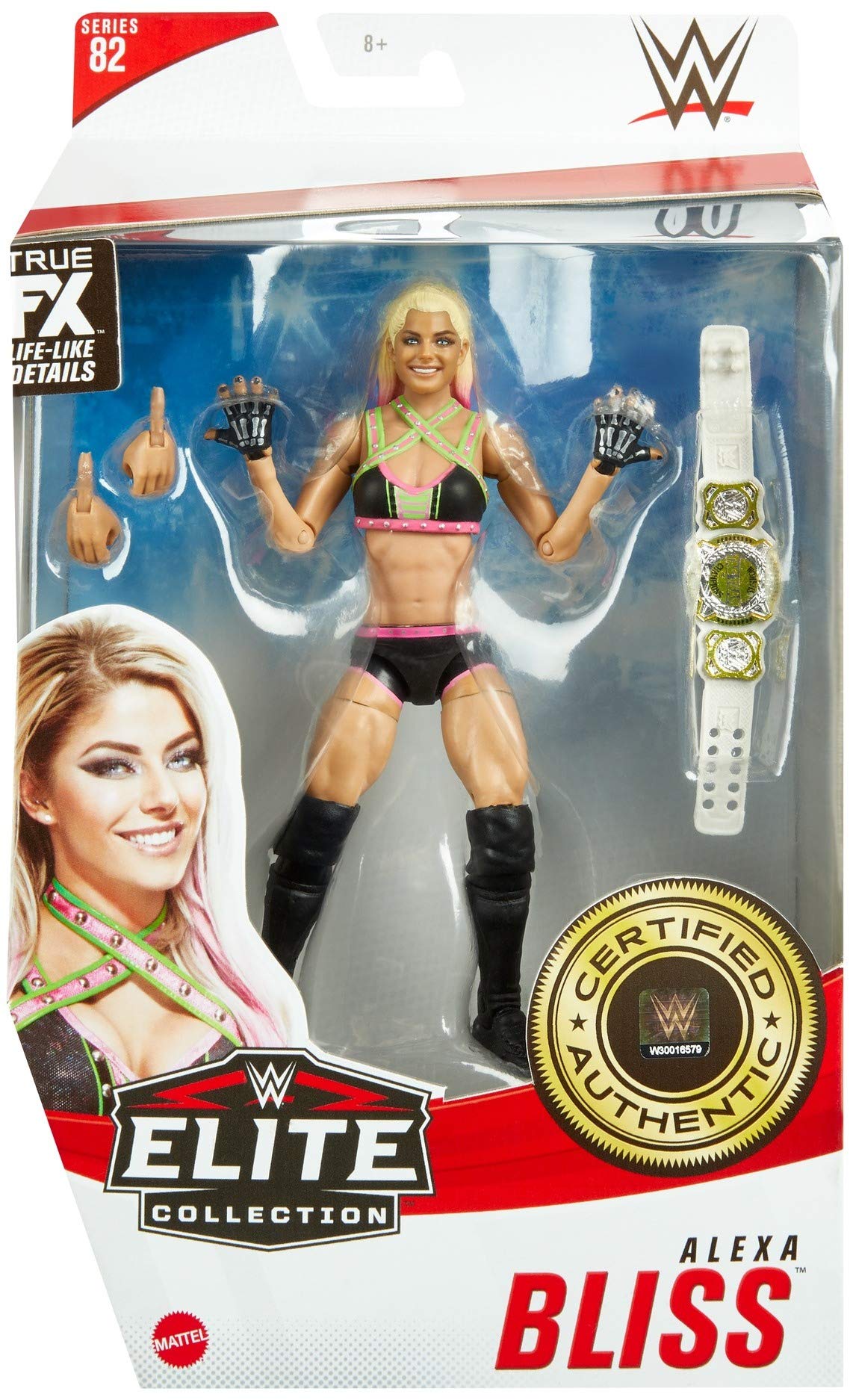 Foto 5 | Figura de Acción WWE Alexa Bliss Elite Collection Series 82 - Venta Internacional