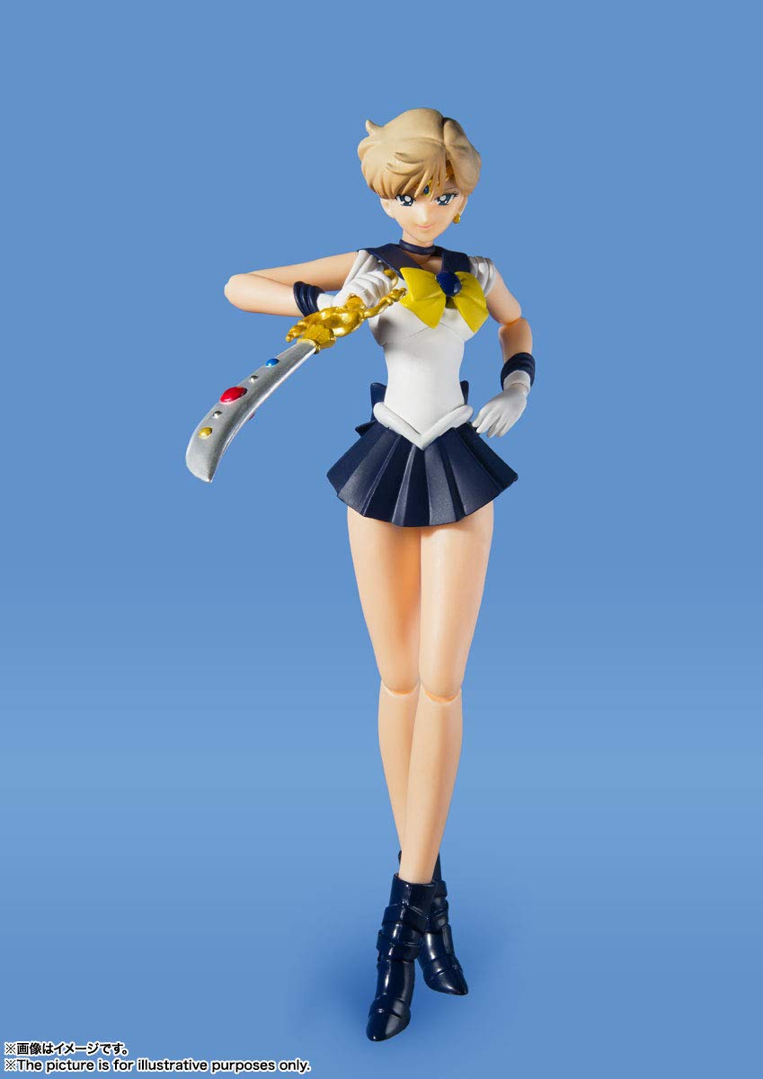 Foto 3 pulgar | Figura de Acción Tamashii Nations Sailor Uranus Sailor Moon - Venta Internacional
