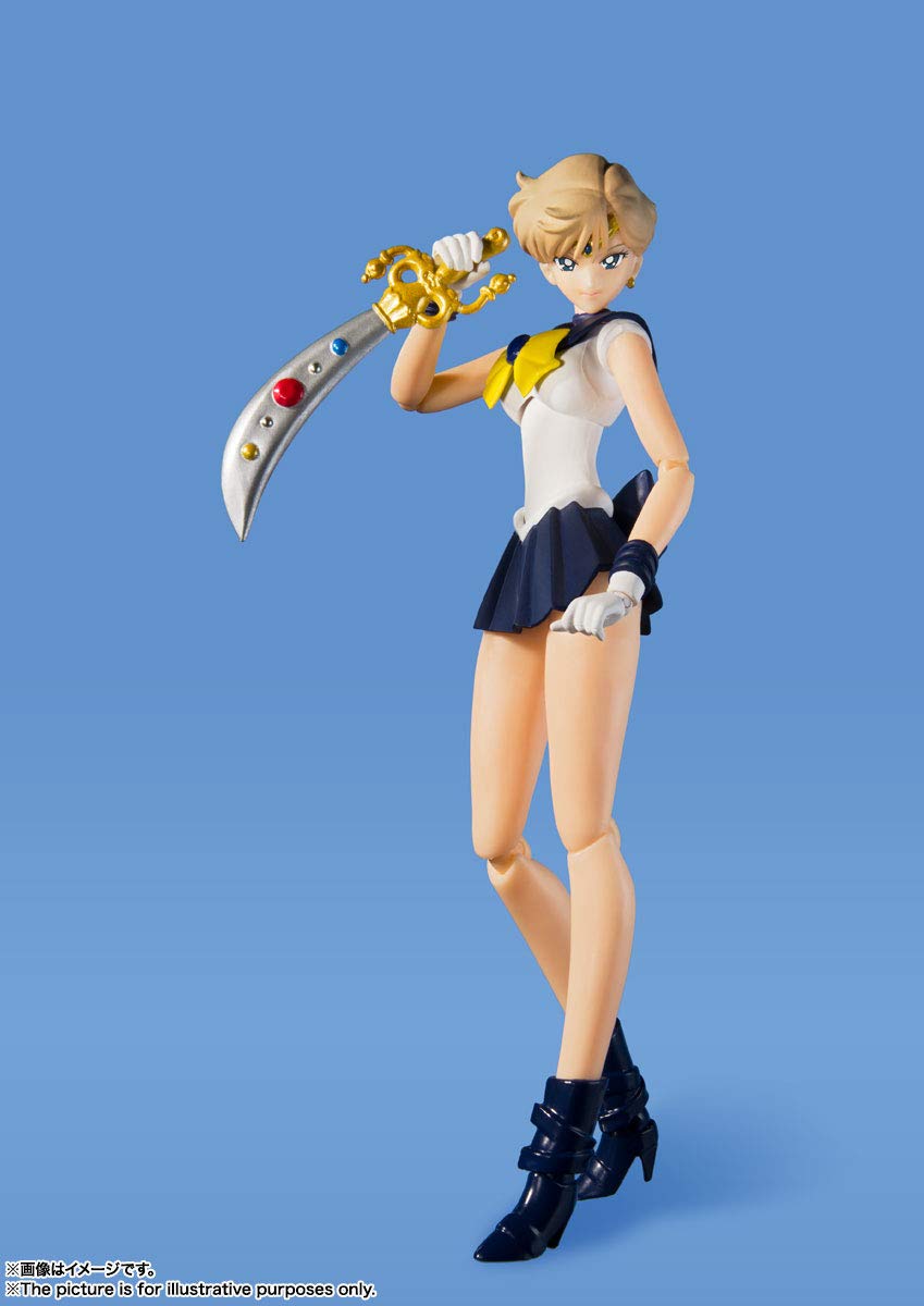 Foto 4 pulgar | Figura de Acción Tamashii Nations Sailor Uranus Sailor Moon - Venta Internacional