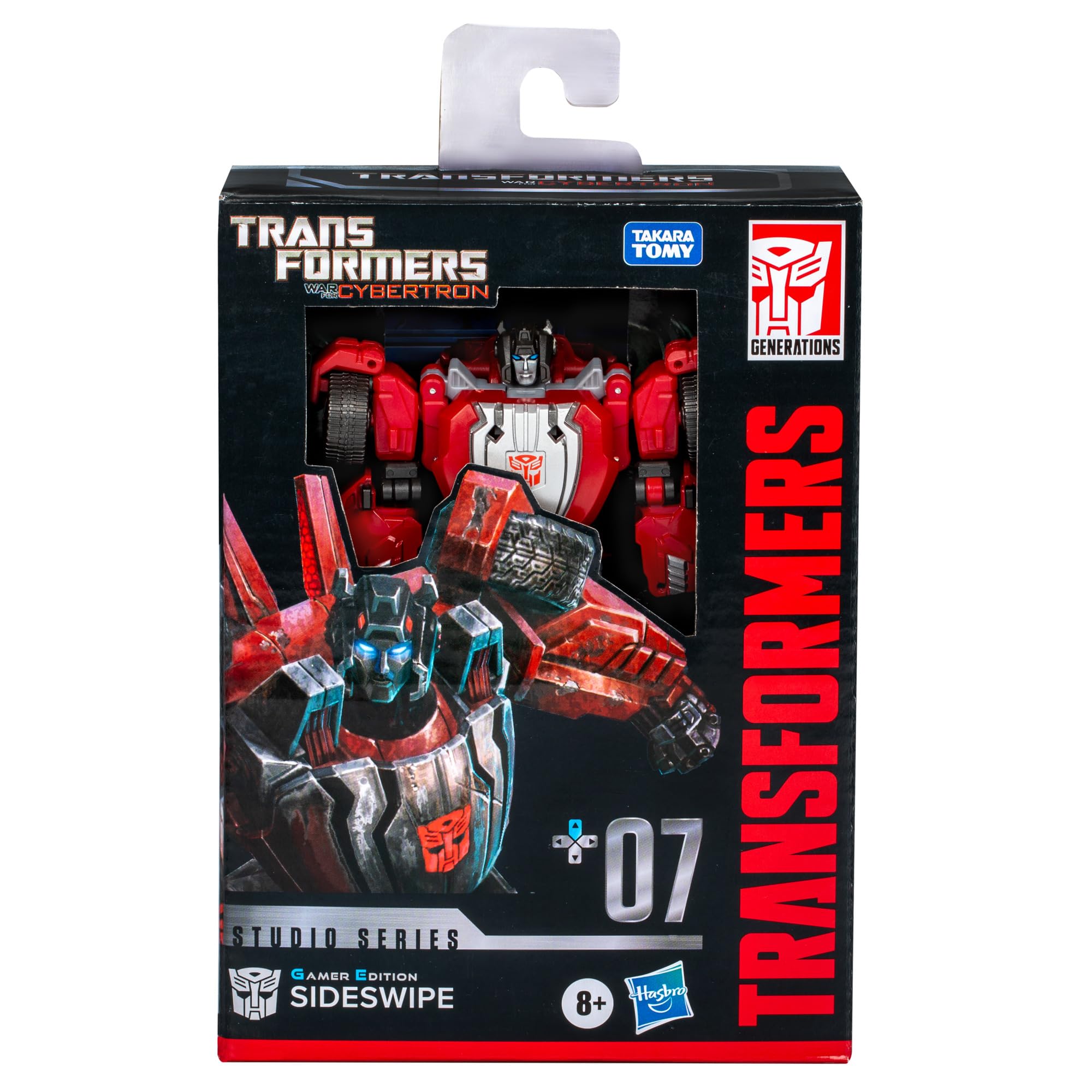 Foto 3 pulgar | Figura de Acción Transformers Studio Series Deluxe Sideswipe - Venta Internacional