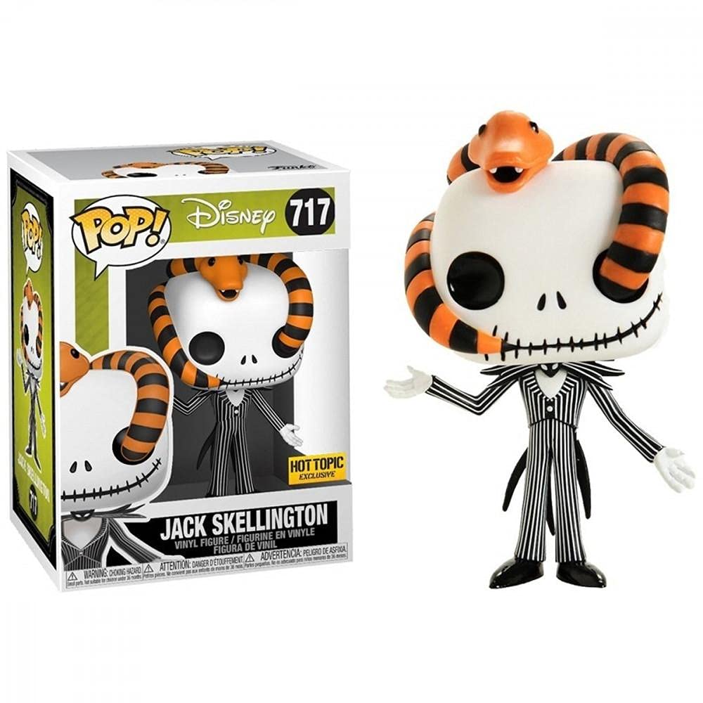 Foto 2 pulgar | Funko Pop La Pesadilla Antes De Navidad Jack Con Serpiente - Venta Internacional