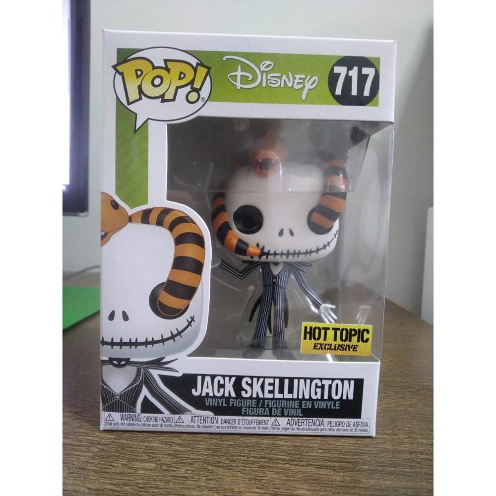 Foto 7 pulgar | Funko Pop La Pesadilla Antes De Navidad Jack Con Serpiente - Venta Internacional