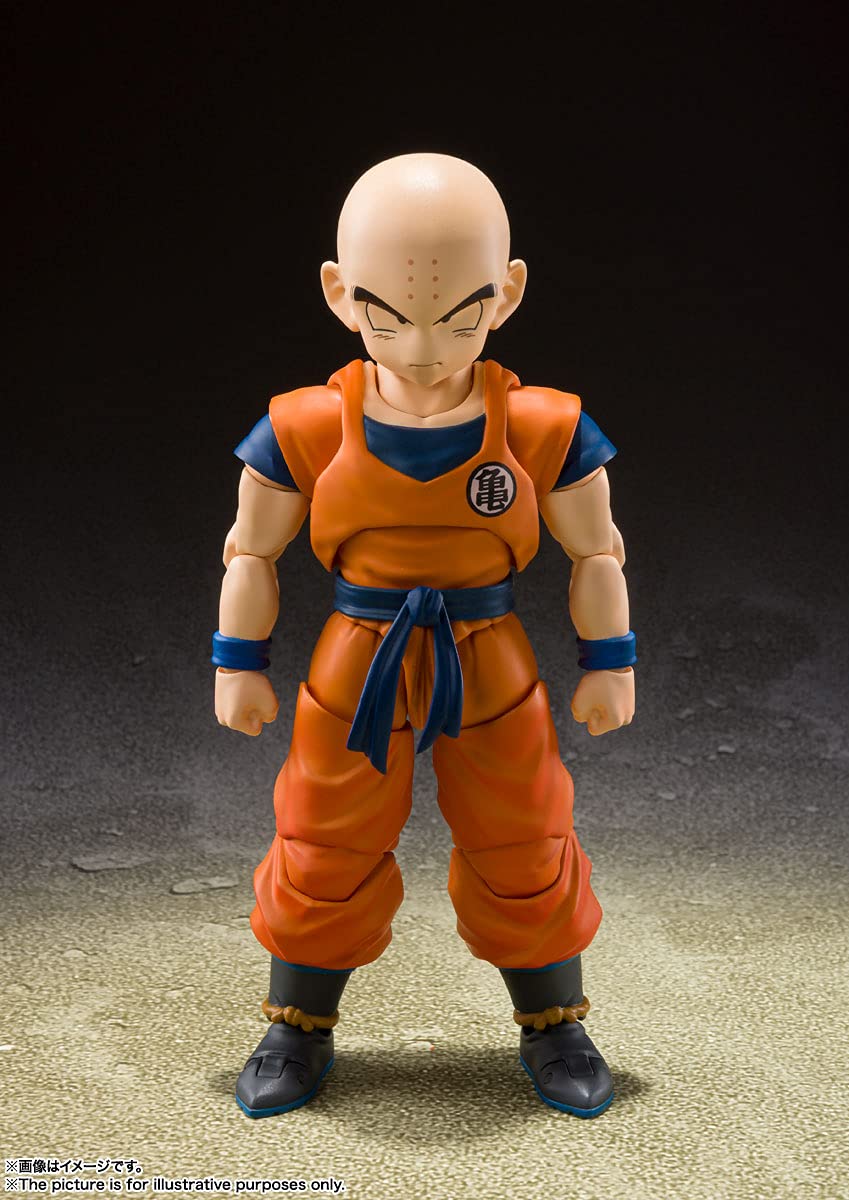Foto 8 pulgar | Figura de Acción Tamashii Nations Dragon Ball Z Krillin - Venta Internacional