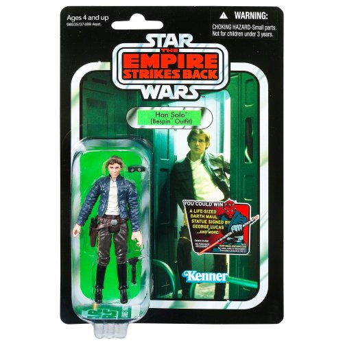 Foto 3 pulgar | Figura de Acción Star Wars Vintage Han Solo Bespin Outfit Vc50 - Venta Internacional