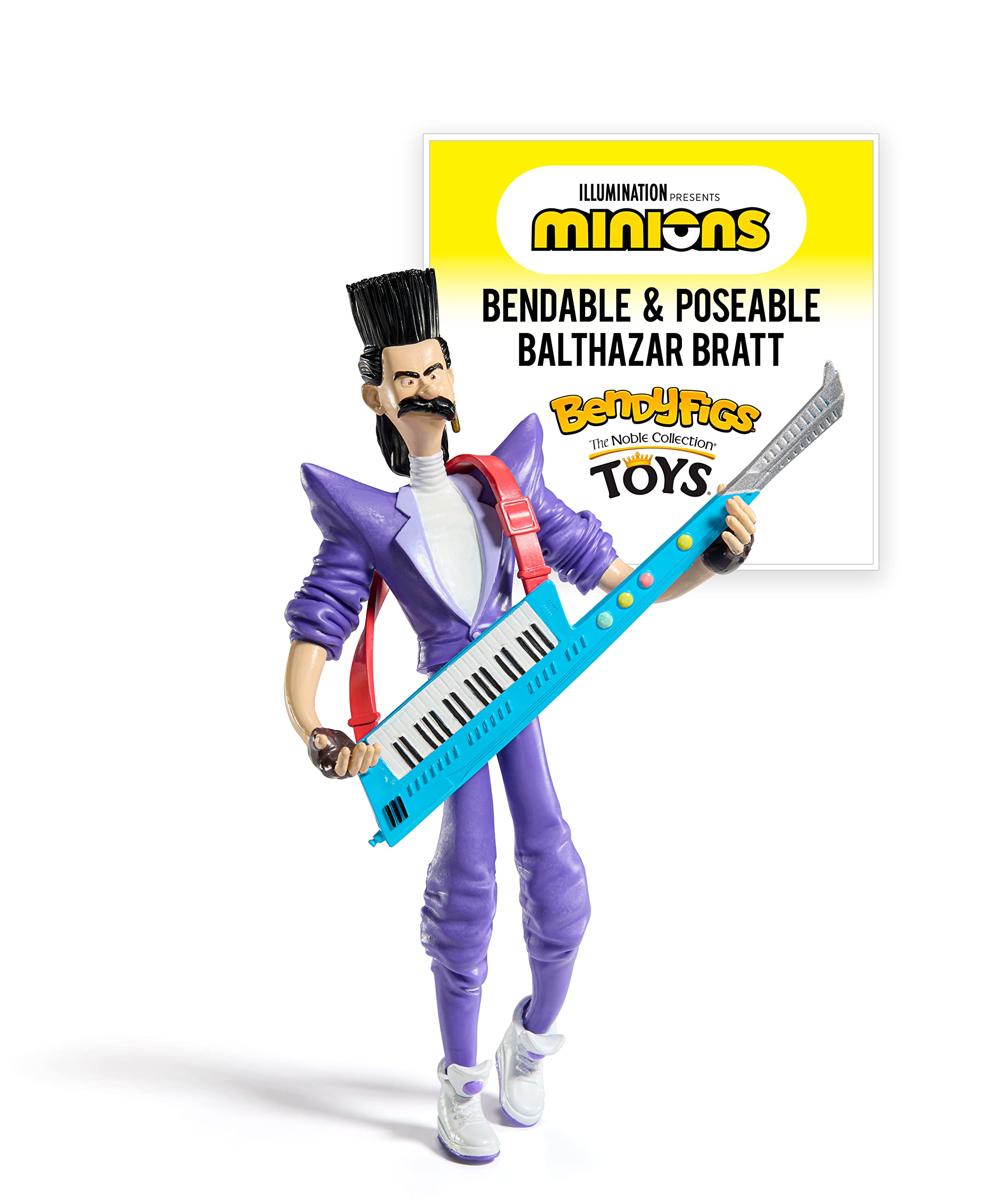 Foto 3 pulgar | Figura Bendyfigs Minions Balthazar Bratt 18 cm - Venta Internacional