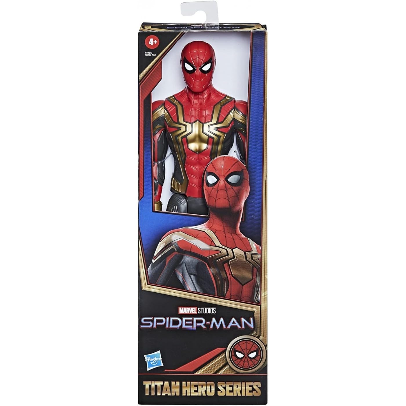 Foto 3 | Figura de Acción Marvel Spider-man Titan Hero Iron Spider 30 cm - Venta Internacional
