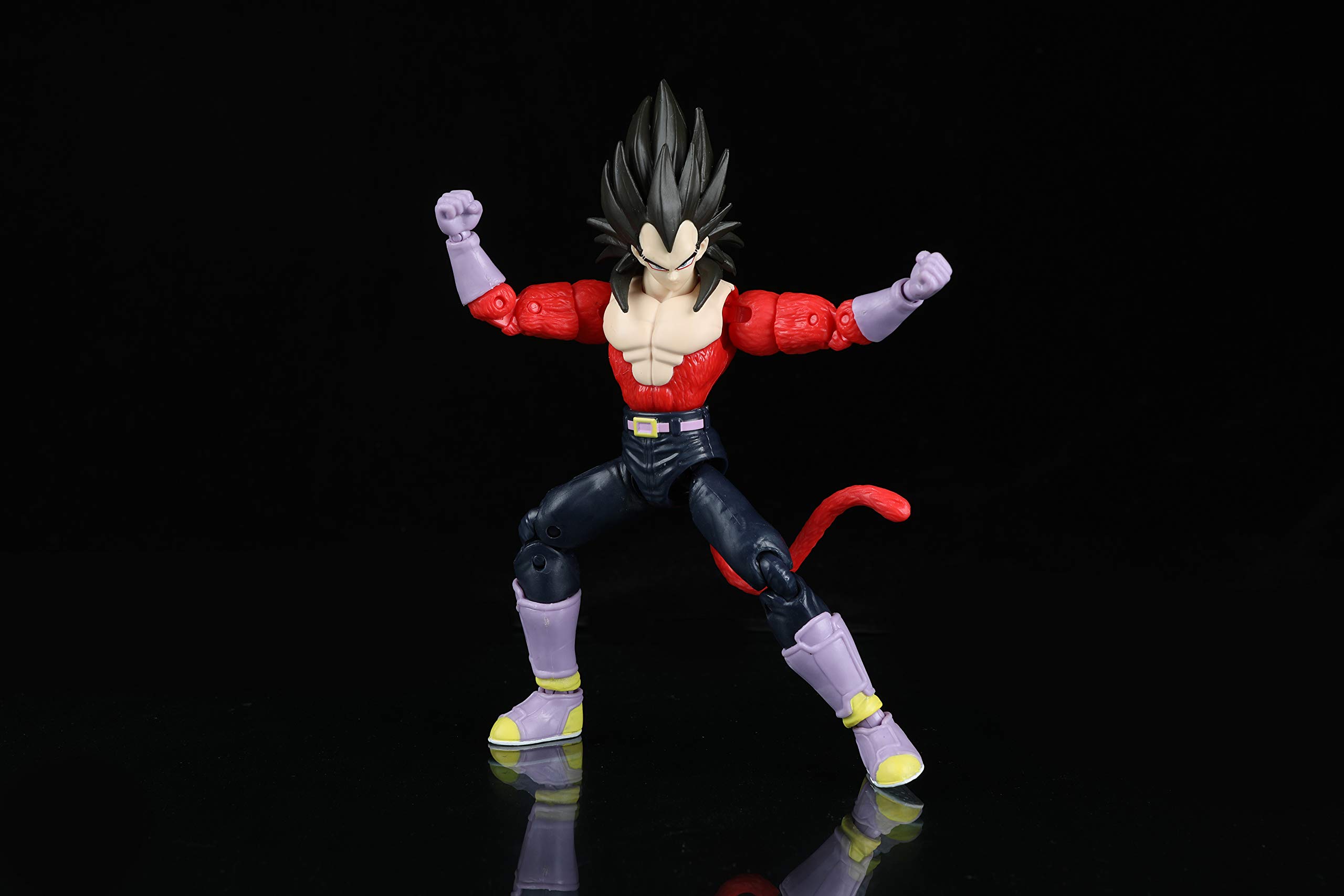 Foto 7 pulgar | Figura De Acción Dragon Ball Super Dragon Stars Super Saiyan 4 Vegeta - Venta Internacional.
