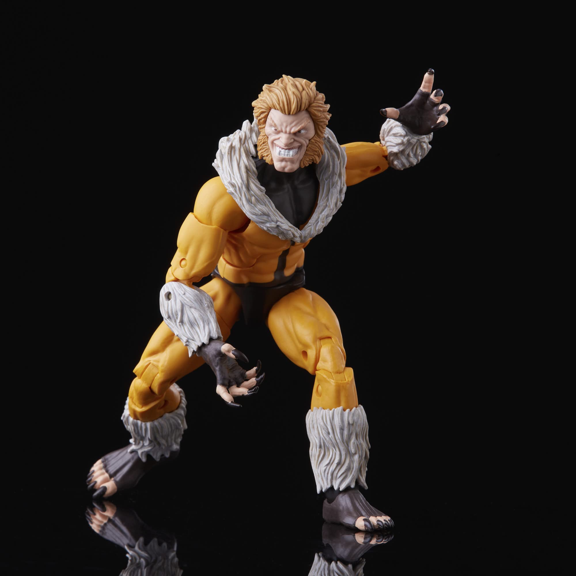 Foto 5 pulgar | Figura de Acción Marvel Legends Series X-men Sabretooth - Venta Internacional