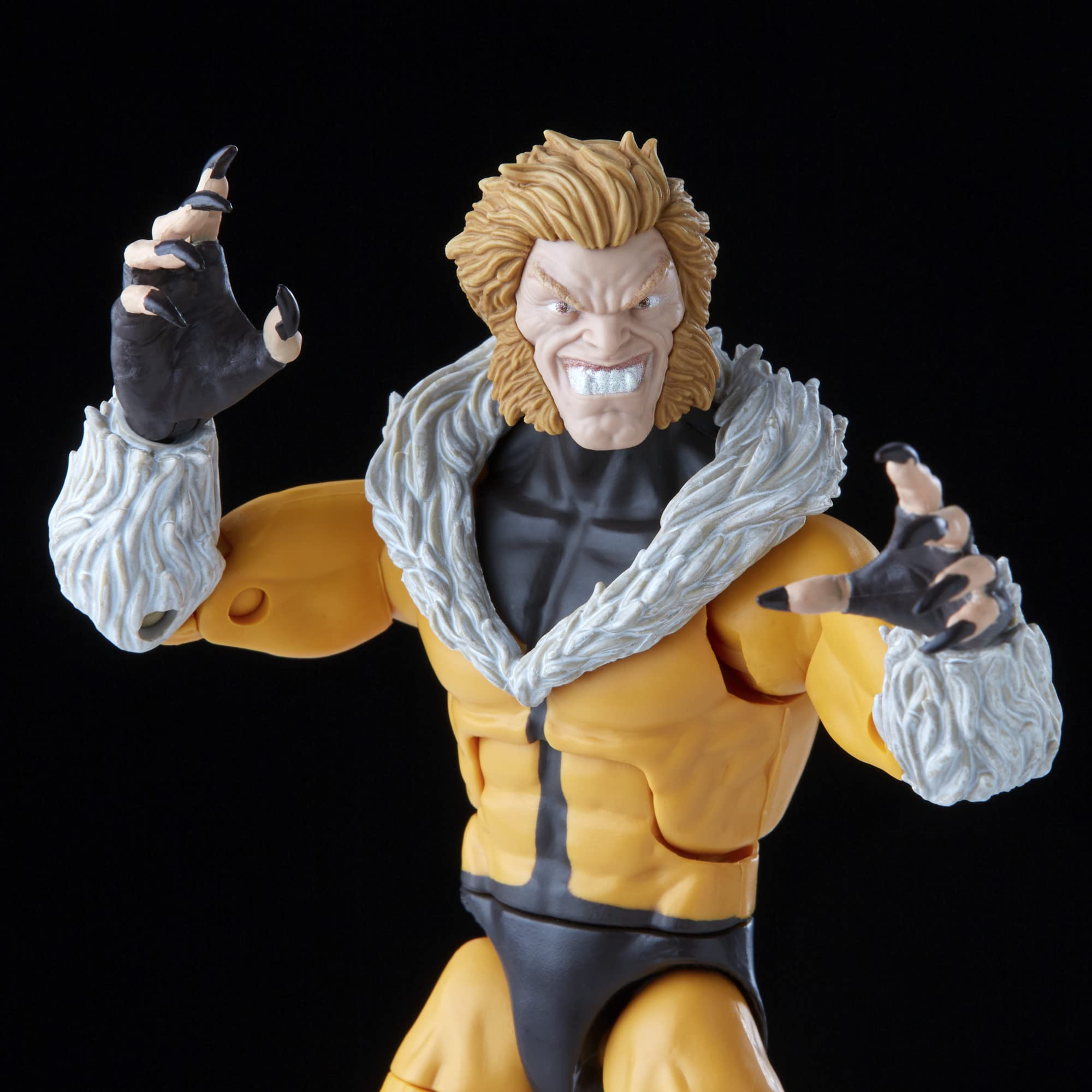 Foto 7 pulgar | Figura de Acción Marvel Legends Series X-men Sabretooth - Venta Internacional