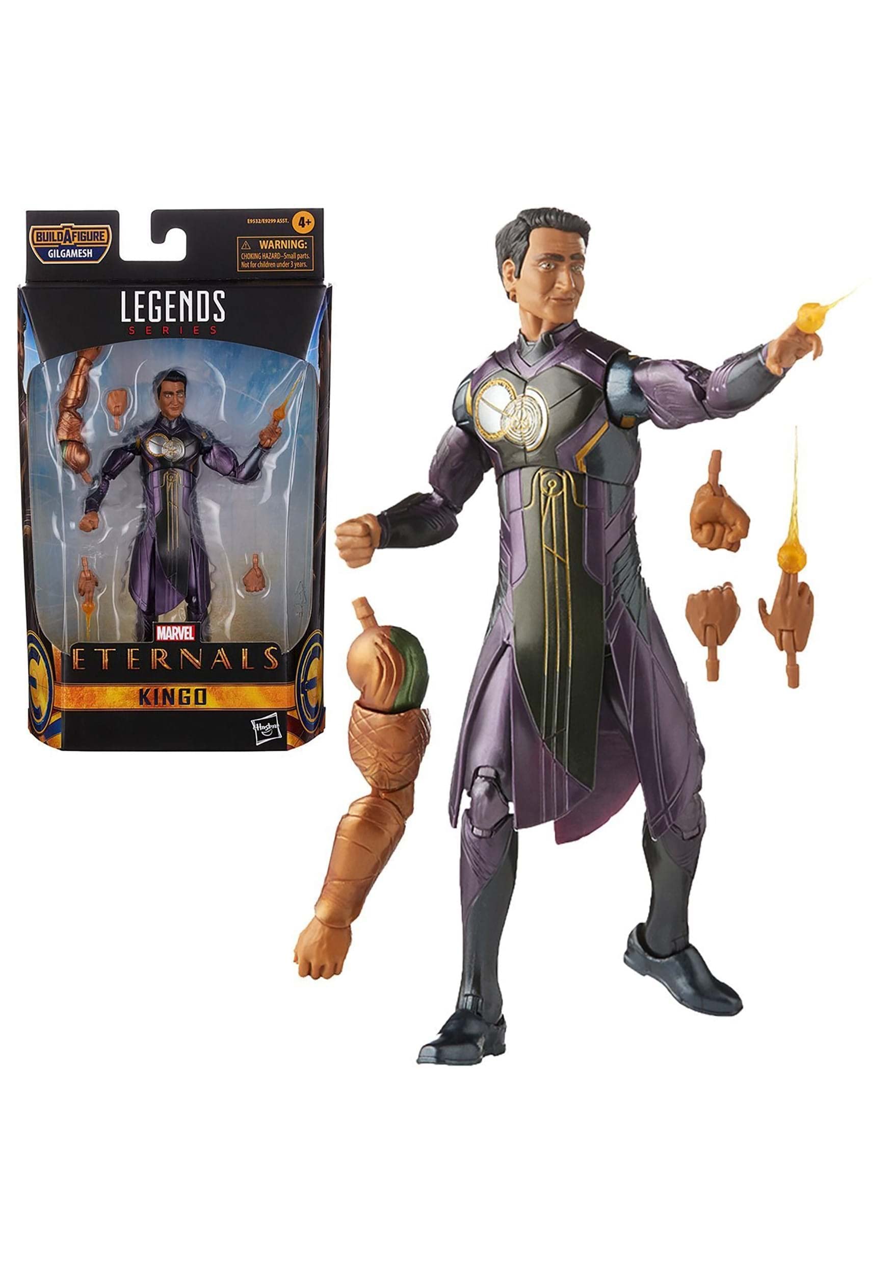 Figura De Acción Marvel Hasbro Legends Series The Eternals Kingo - Venta Internacional