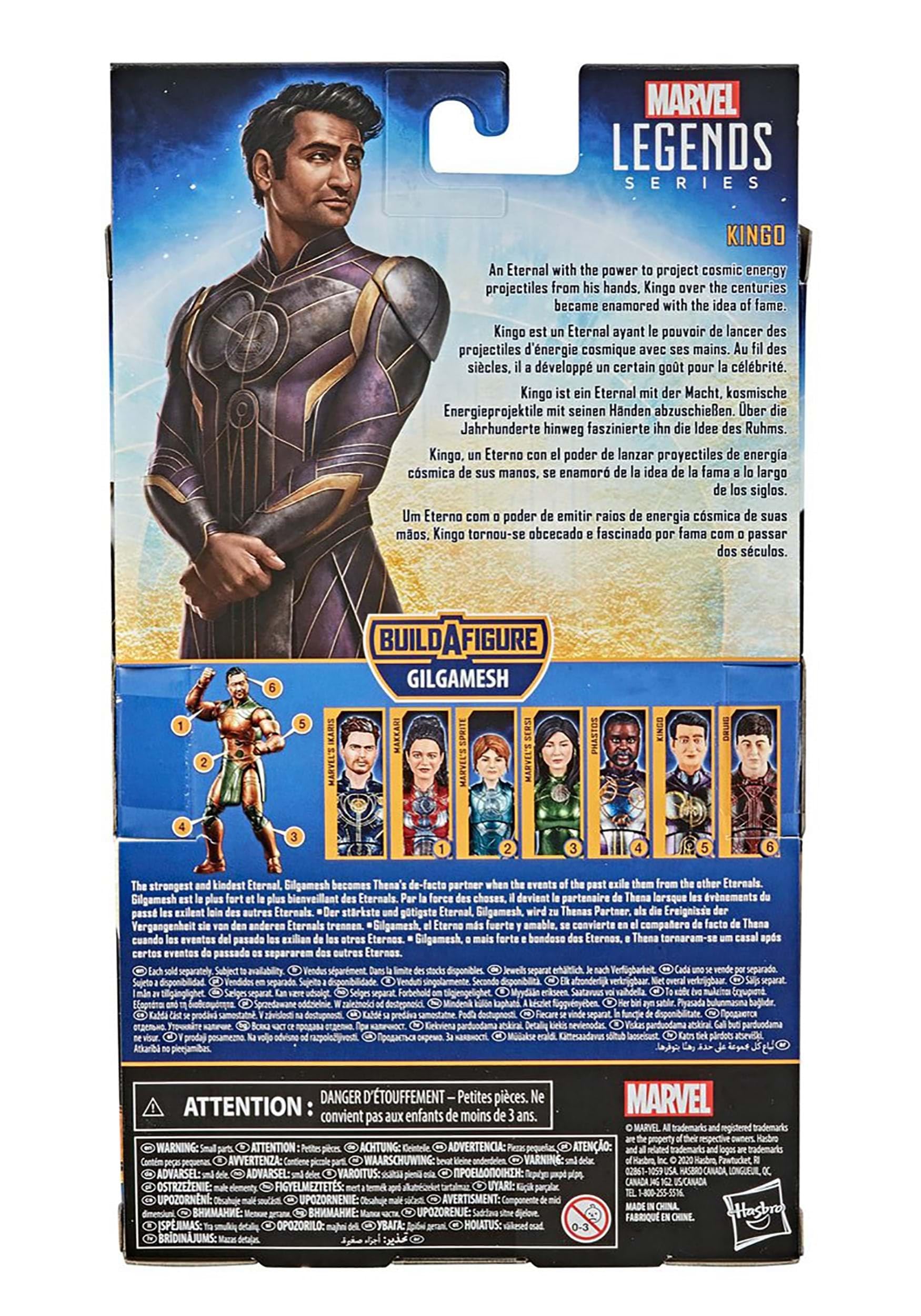 Foto 4 | Figura De Acción Marvel Hasbro Legends Series The Eternals Kingo - Venta Internacional