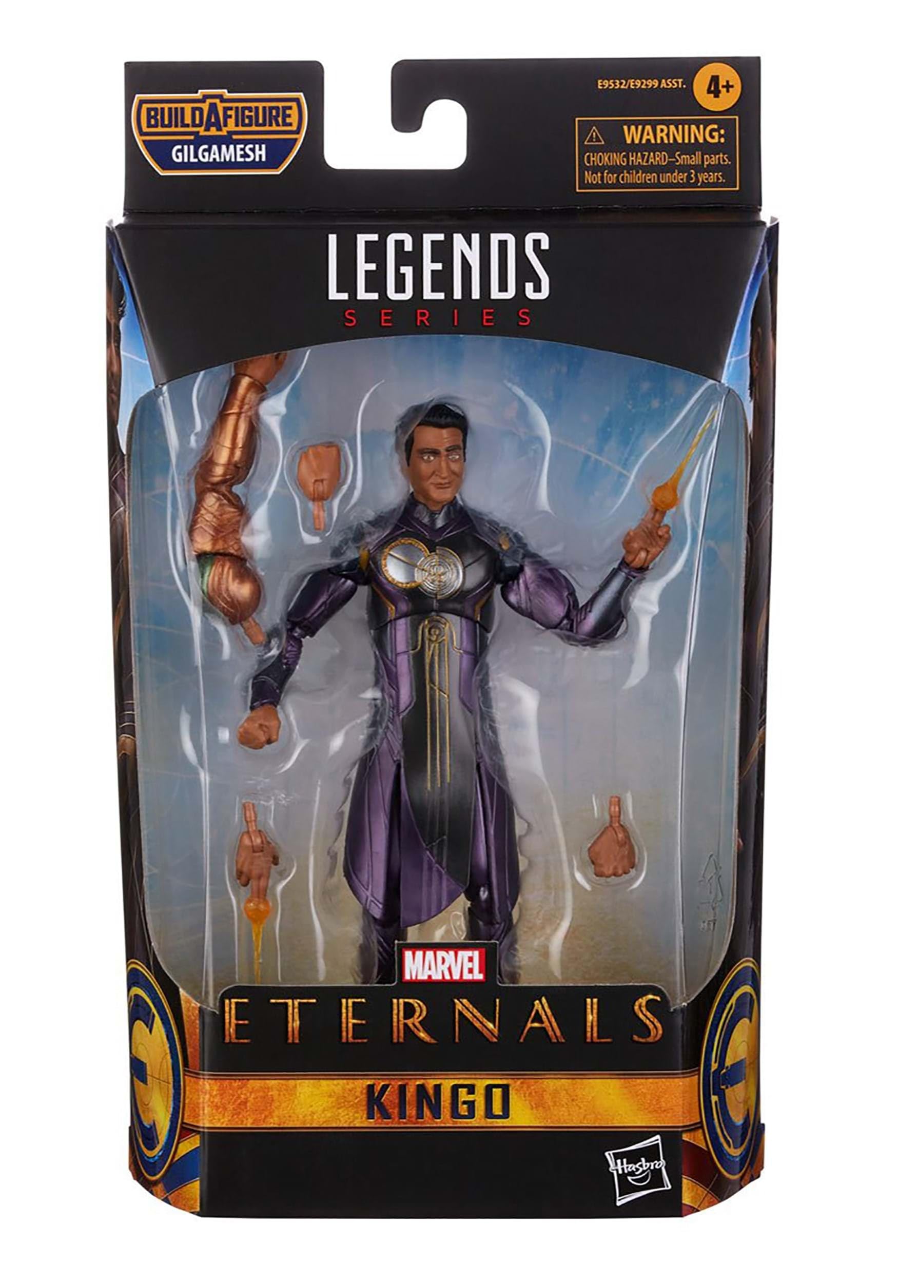 Foto 6 pulgar | Figura De Acción Marvel Hasbro Legends Series The Eternals Kingo - Venta Internacional