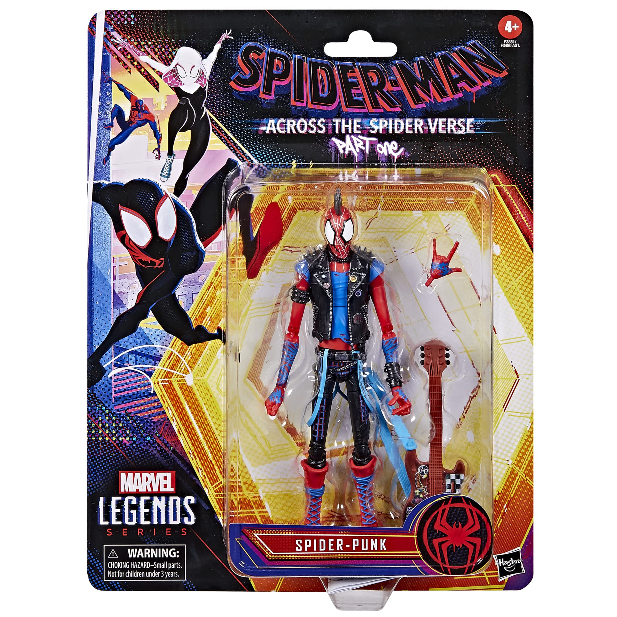 Foto 3 pulgar | Figura de Acción Marvel Legends Spider-punk Spider-Man- Venta Internacional