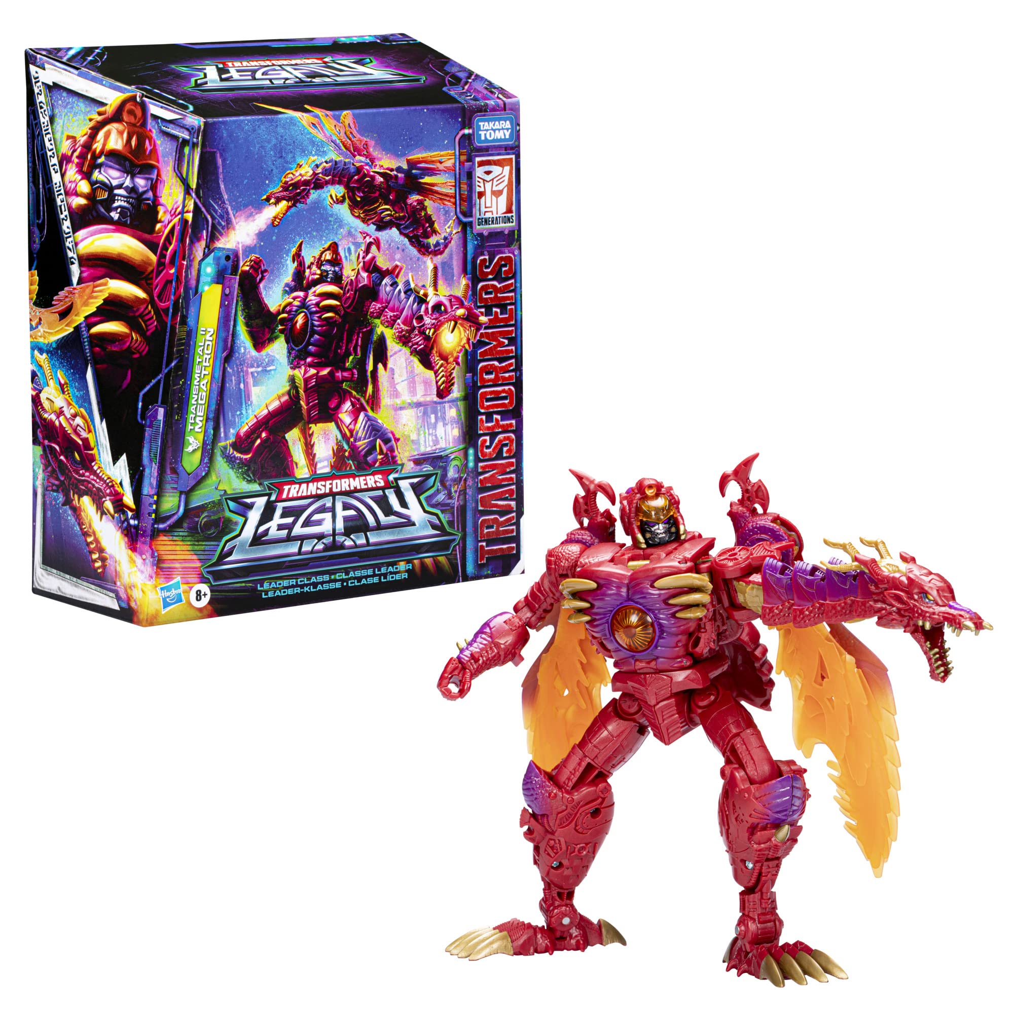Foto 2 pulgar | Figura de Acción Transformers Legacy Series Megatron 21,6 cm - Venta Internacional
