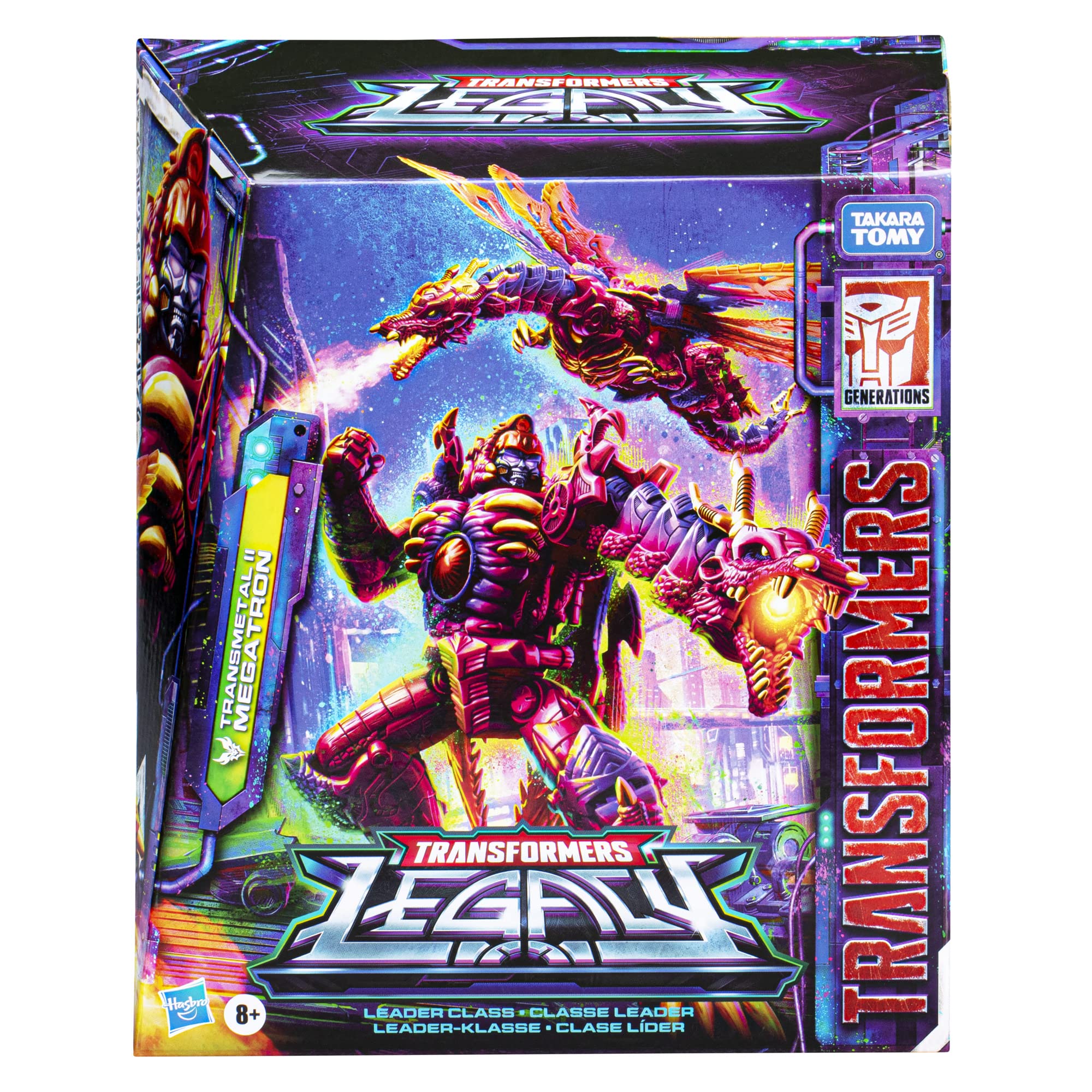 Foto 5 pulgar | Figura de Acción Transformers Legacy Series Megatron 21,6 cm - Venta Internacional