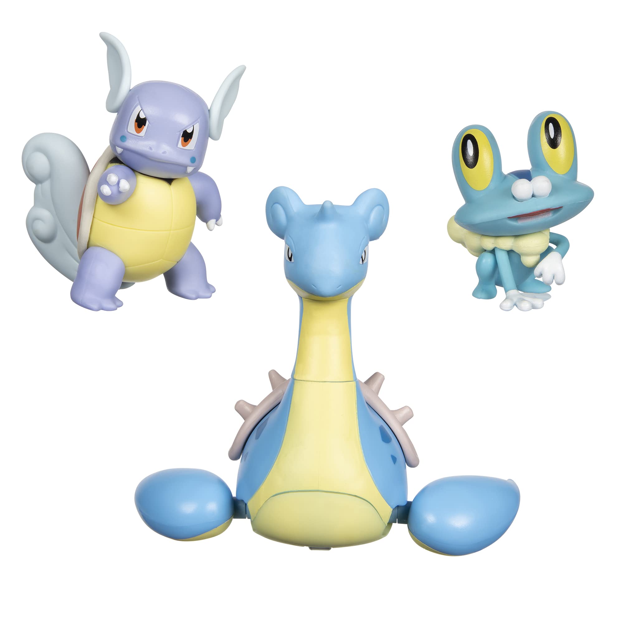Figura Pokémon Tipo Agua 3 Piezas-Venta Internacional