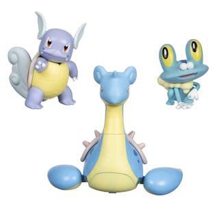 Foto 1 | Figura Pokémon Tipo Agua 3 Piezas-Venta Internacional
