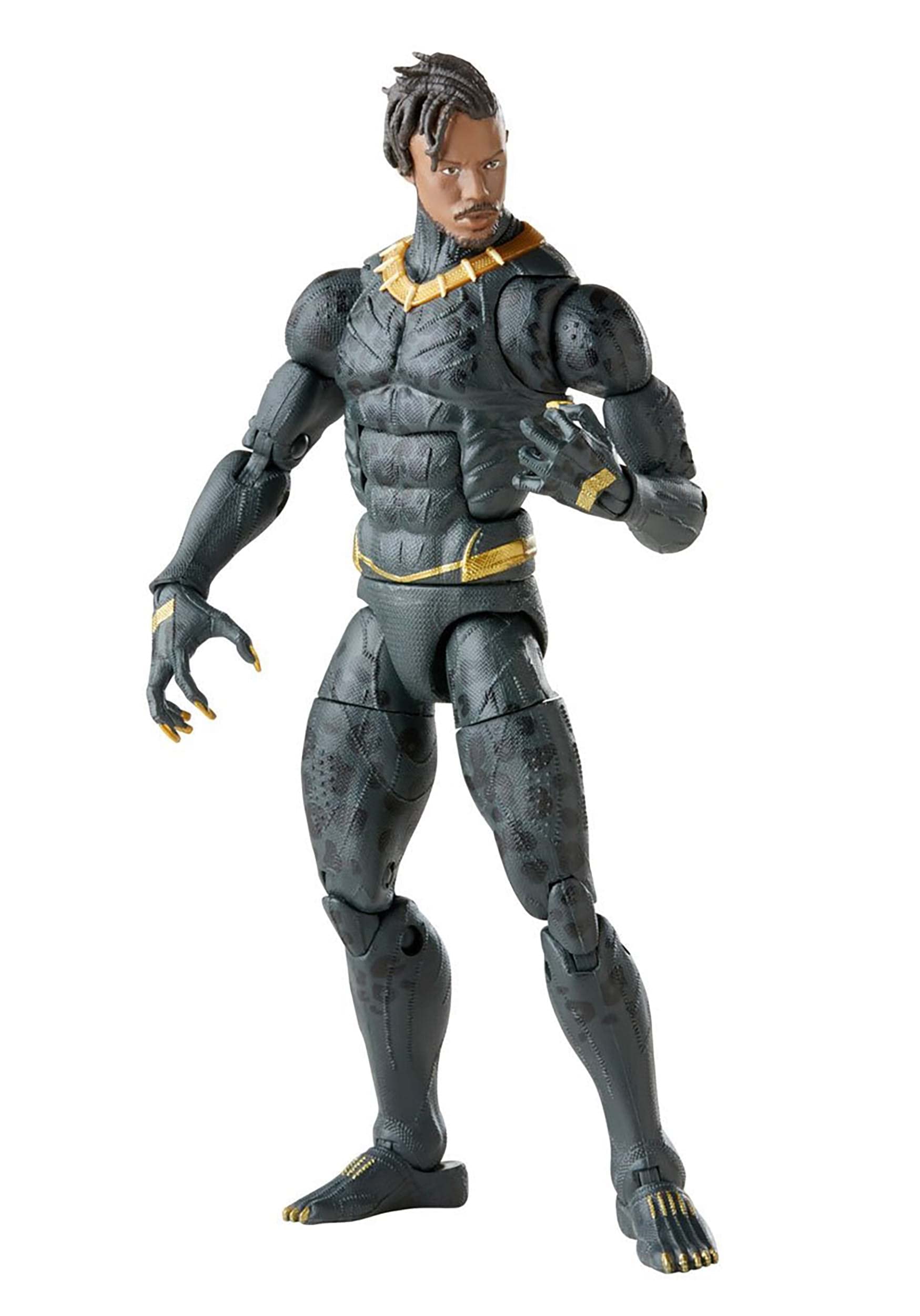 Foto 3 pulgar | Figura de Acción Marvel Legends Series Black Panther Killmonger - Venta Internacional