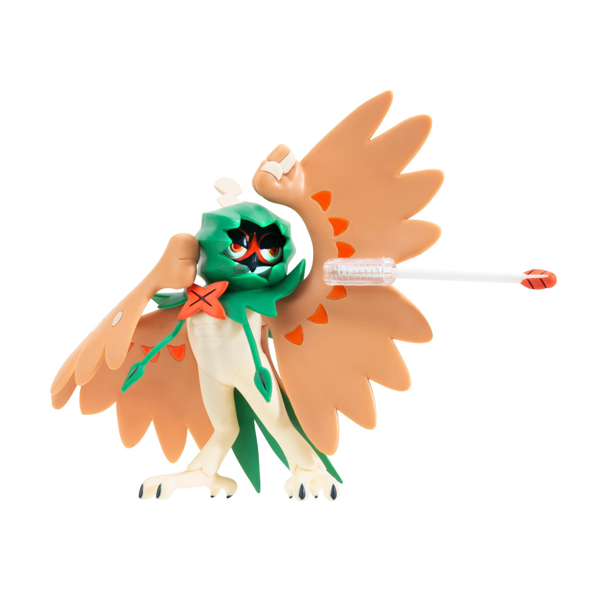 Foto 3 pulgar | Figura de Acción Pokémon Decidueye Battle con Lanzador de Flechas - Venta Internacional