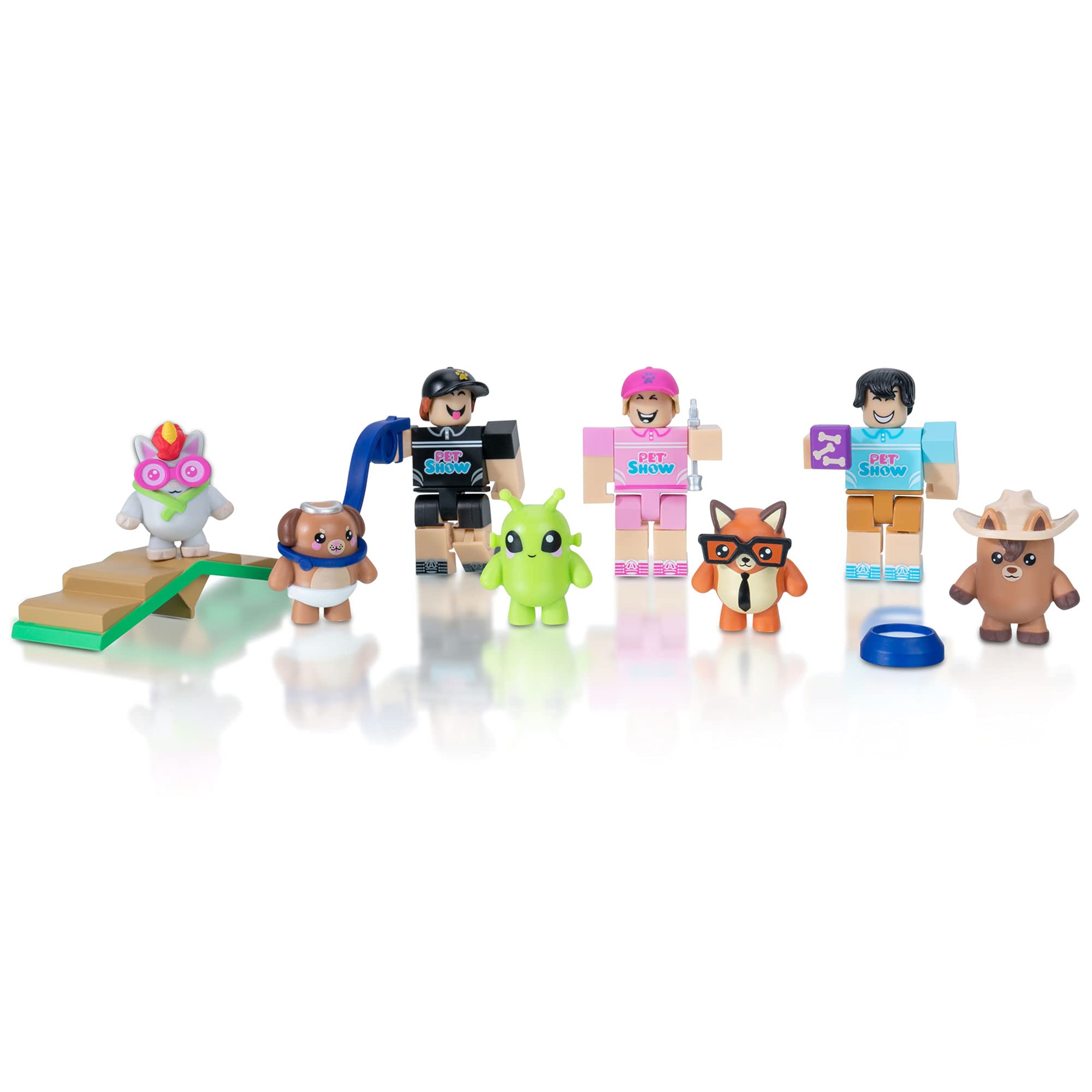 Foto 1 | Paquete de Figuras Roblox Celebrity Collection Pet Show con Artículo Virtual - Venta Internacional