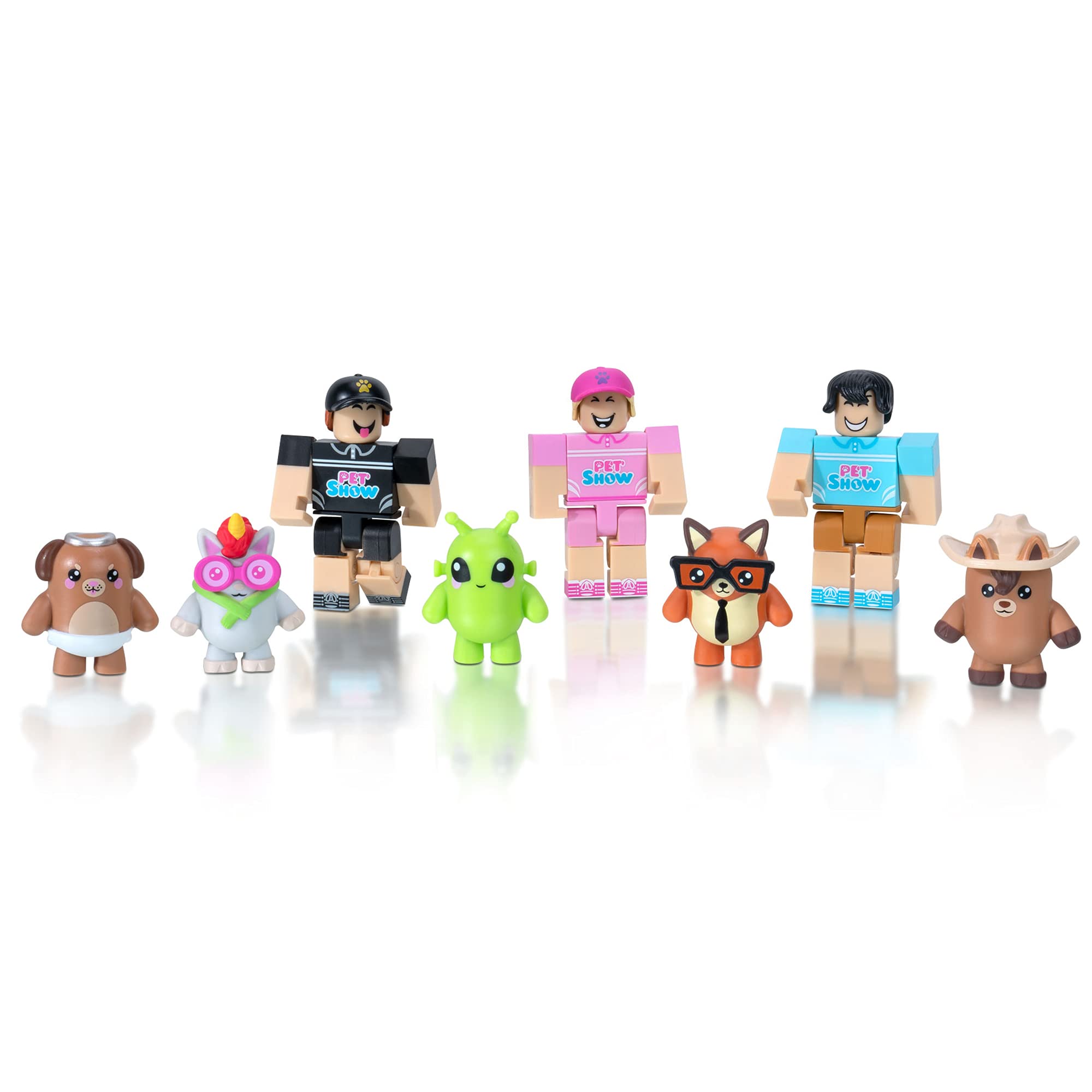 Foto 4 pulgar | Paquete de Figuras Roblox Celebrity Collection Pet Show con Artículo Virtual - Venta Internacional