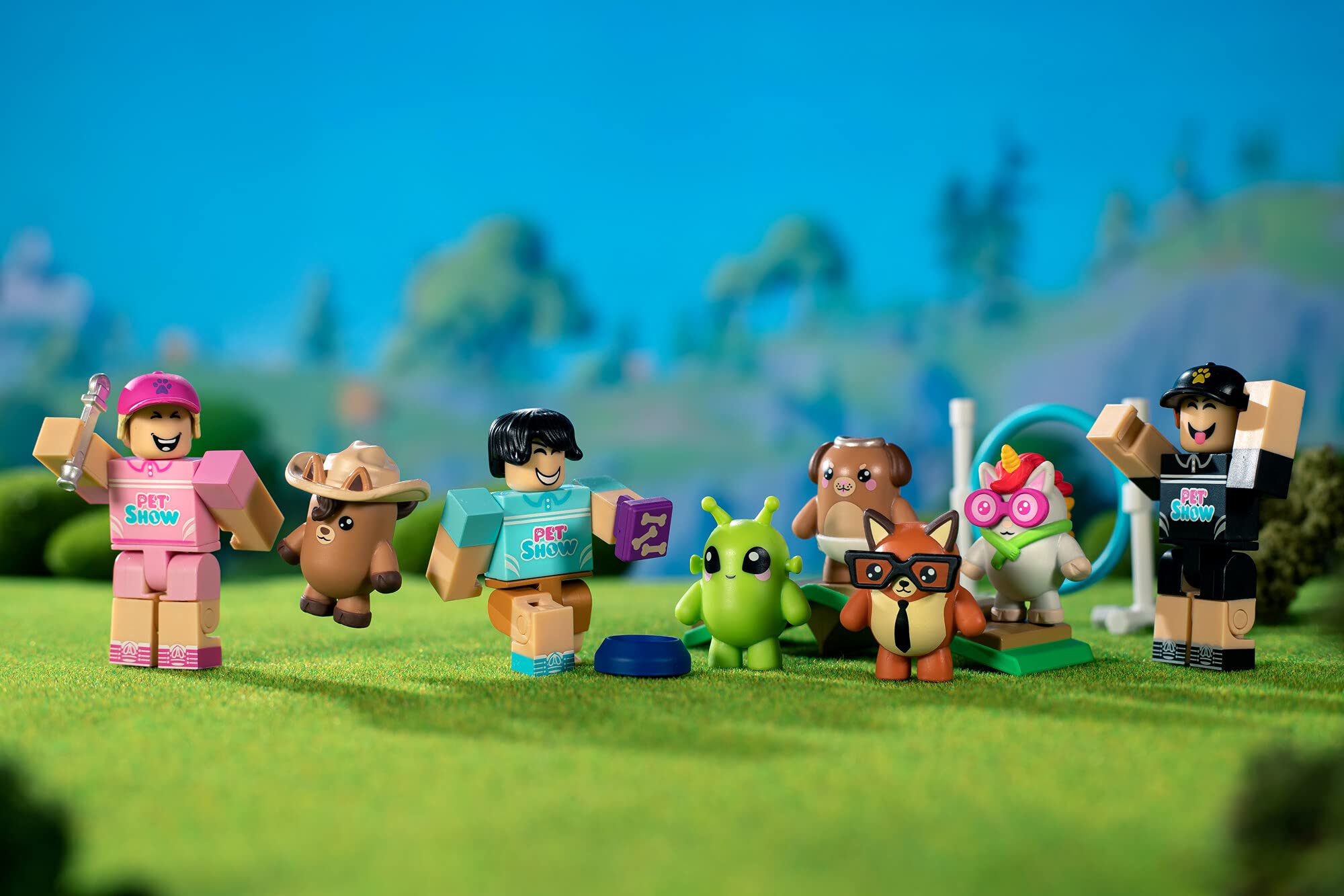 Foto 6 pulgar | Paquete de Figuras Roblox Celebrity Collection Pet Show con Artículo Virtual - Venta Internacional