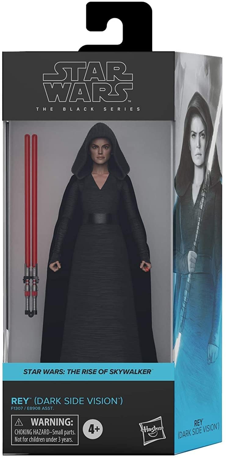 Foto 3 pulgar | Figura de Acción Star Wars The Black Series Rey Dark Side 15 cm - Venta Internacional