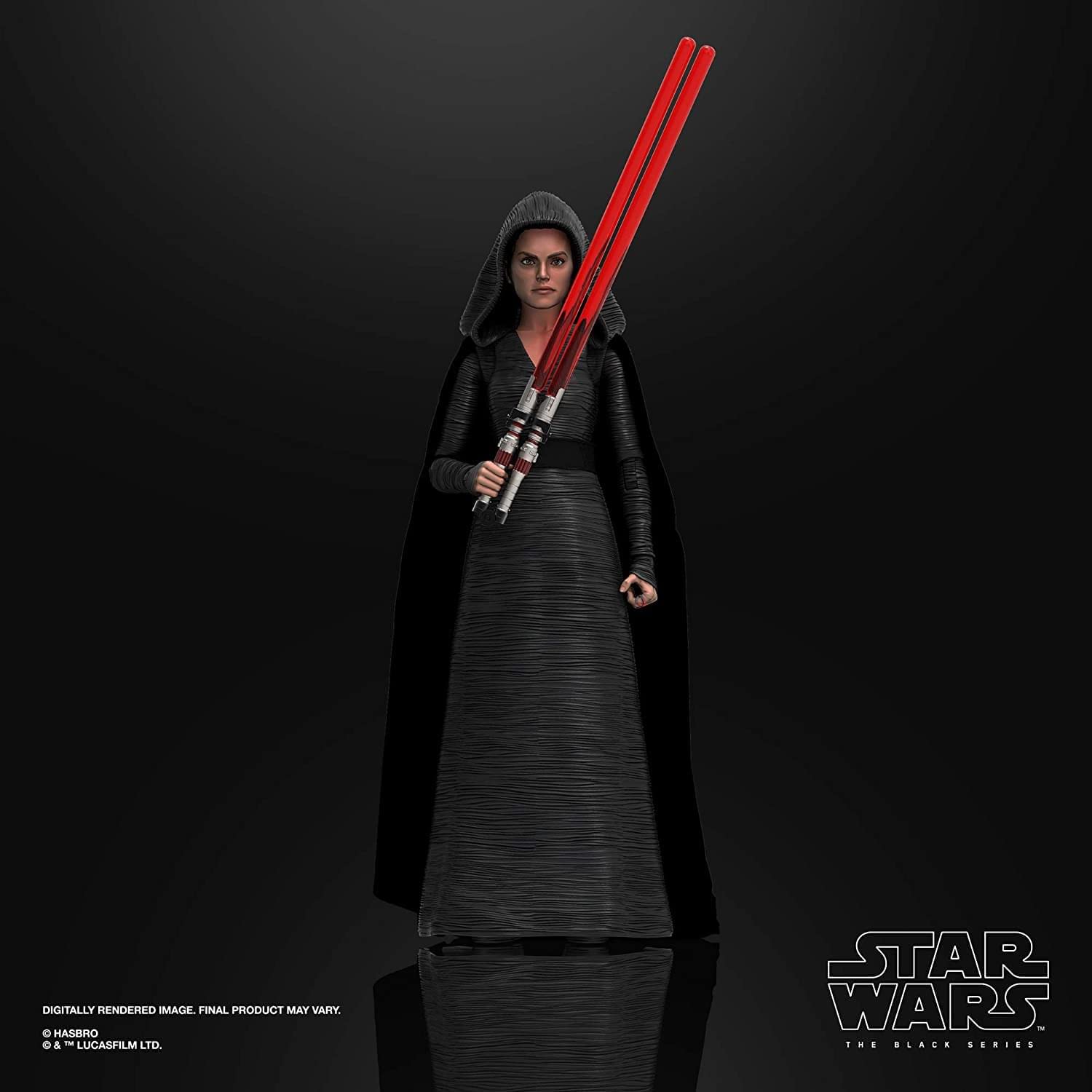 Foto 5 pulgar | Figura de Acción Star Wars The Black Series Rey Dark Side 15 cm - Venta Internacional
