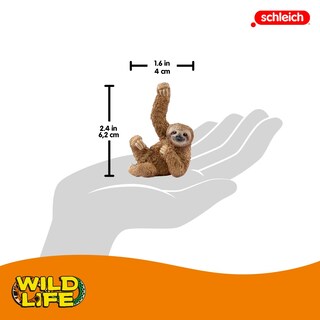 Foto 2 | Figura De Juguete Schleich Wild Life Sloth Para Niños Mayores De 3 Años - Venta Internacional