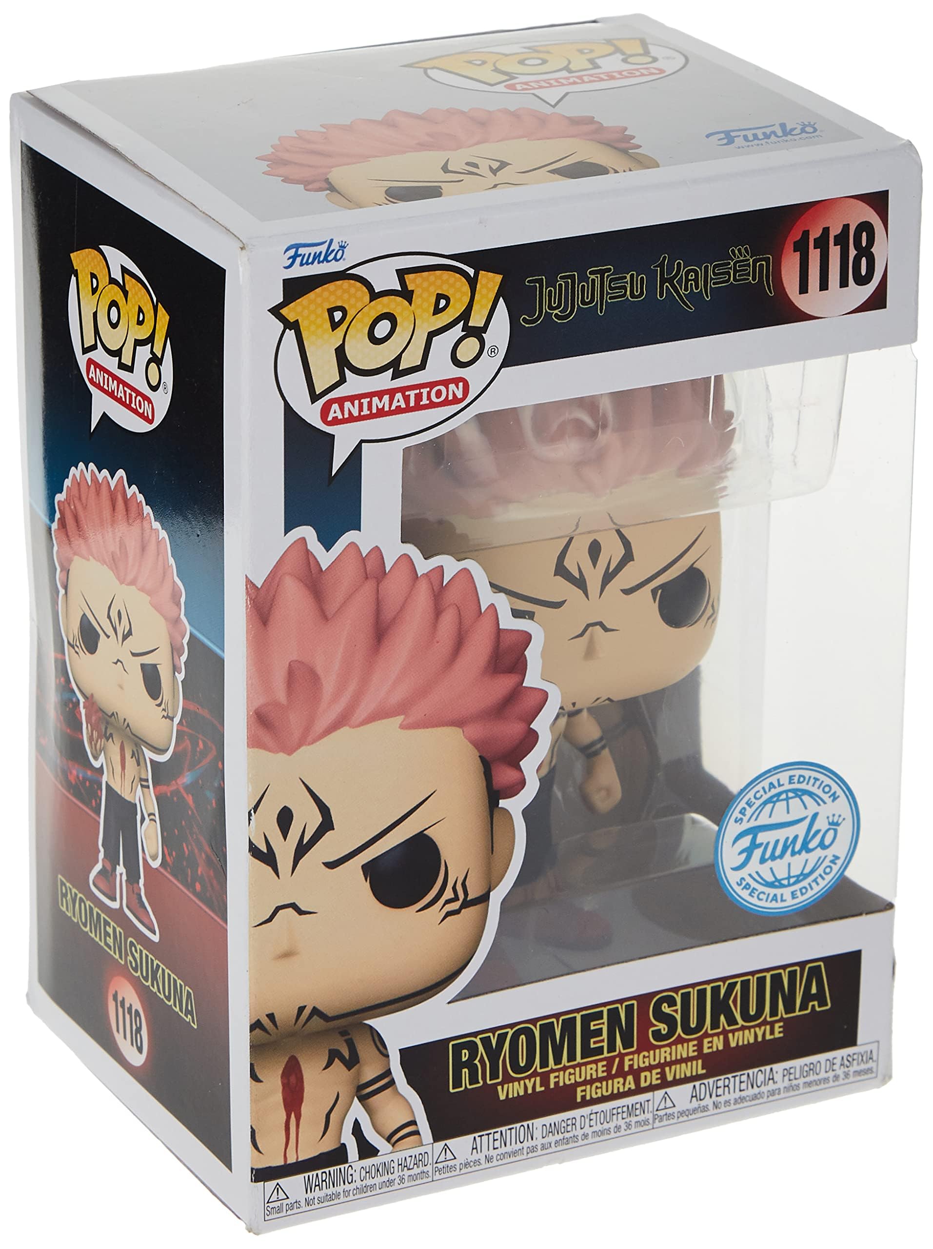 Foto 4 pulgar | Figura de Vinilo Funko Jujutsu Kaisen Pop & Buddy! - Venta Internacional